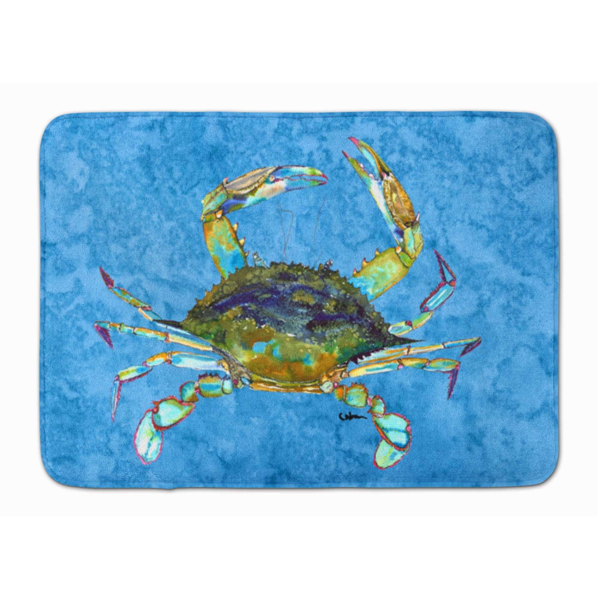 &quotCaroline's Treasures Crab Floor Mat, 19"" x 27"", Multicolor"