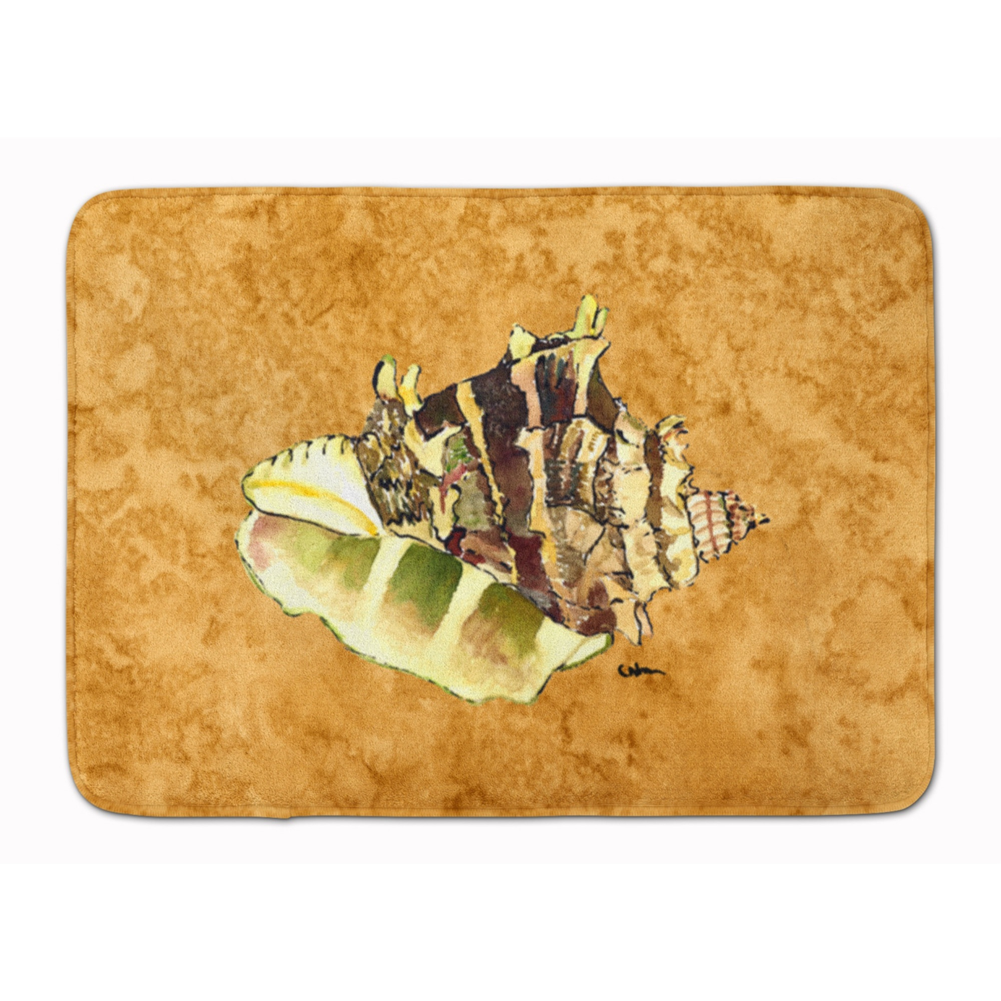 &quotCaroline's Treasures Shell Floor Mat, 19"" x 27"", Multicolor"
