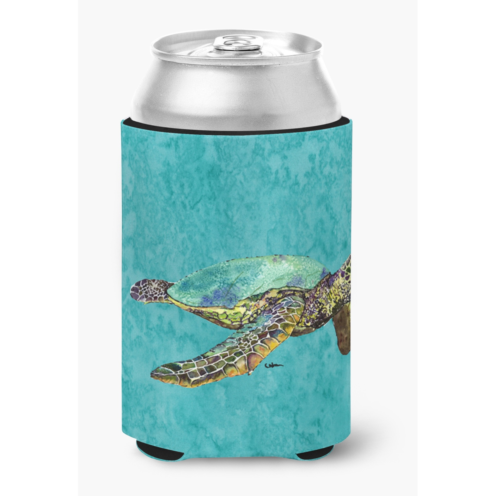 Turtle Can or Bottle Beverage Insulator Hugger