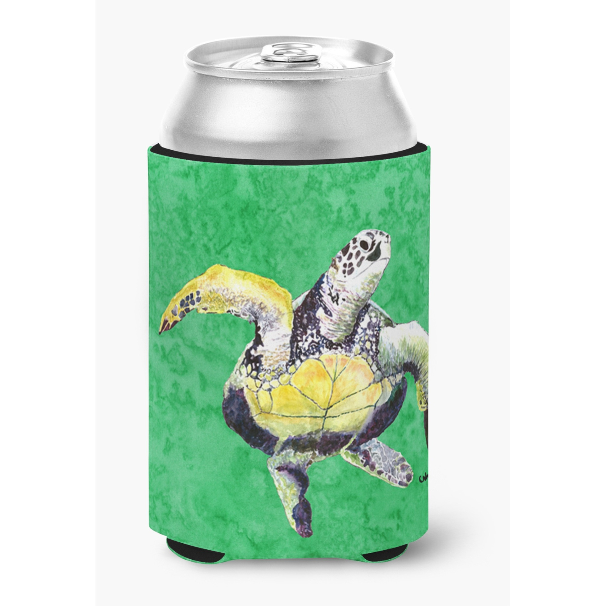 Turtle Can or Bottle Beverage Insulator Hugger