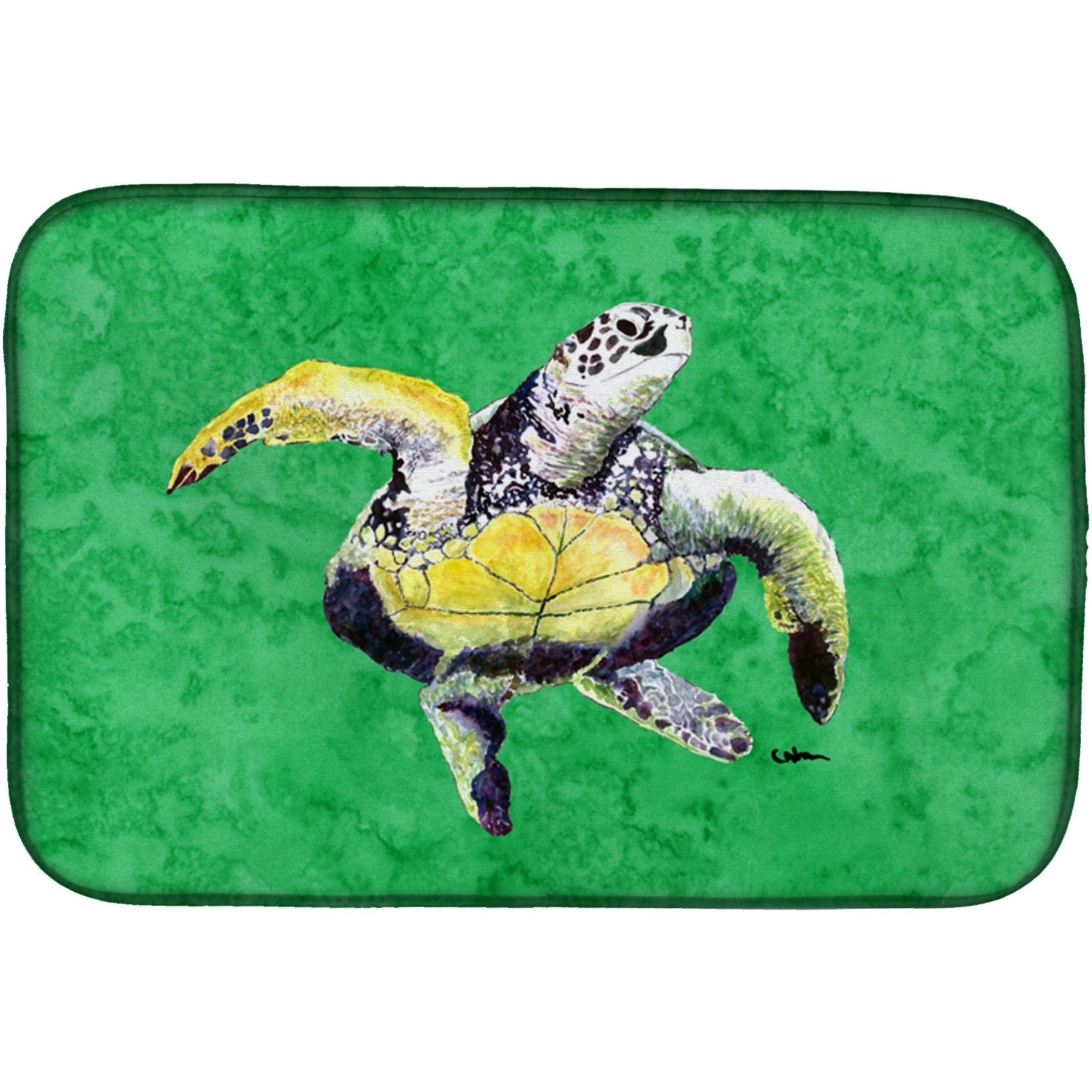 Turtle Dish Drying Mat 8671DDM