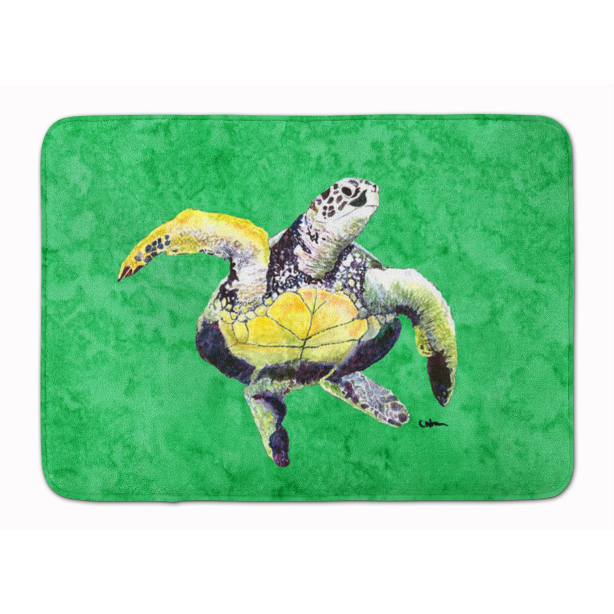 &quotCaroline's Treasures Turtle Floor Mat, 19"" x 27"", Multicolor"