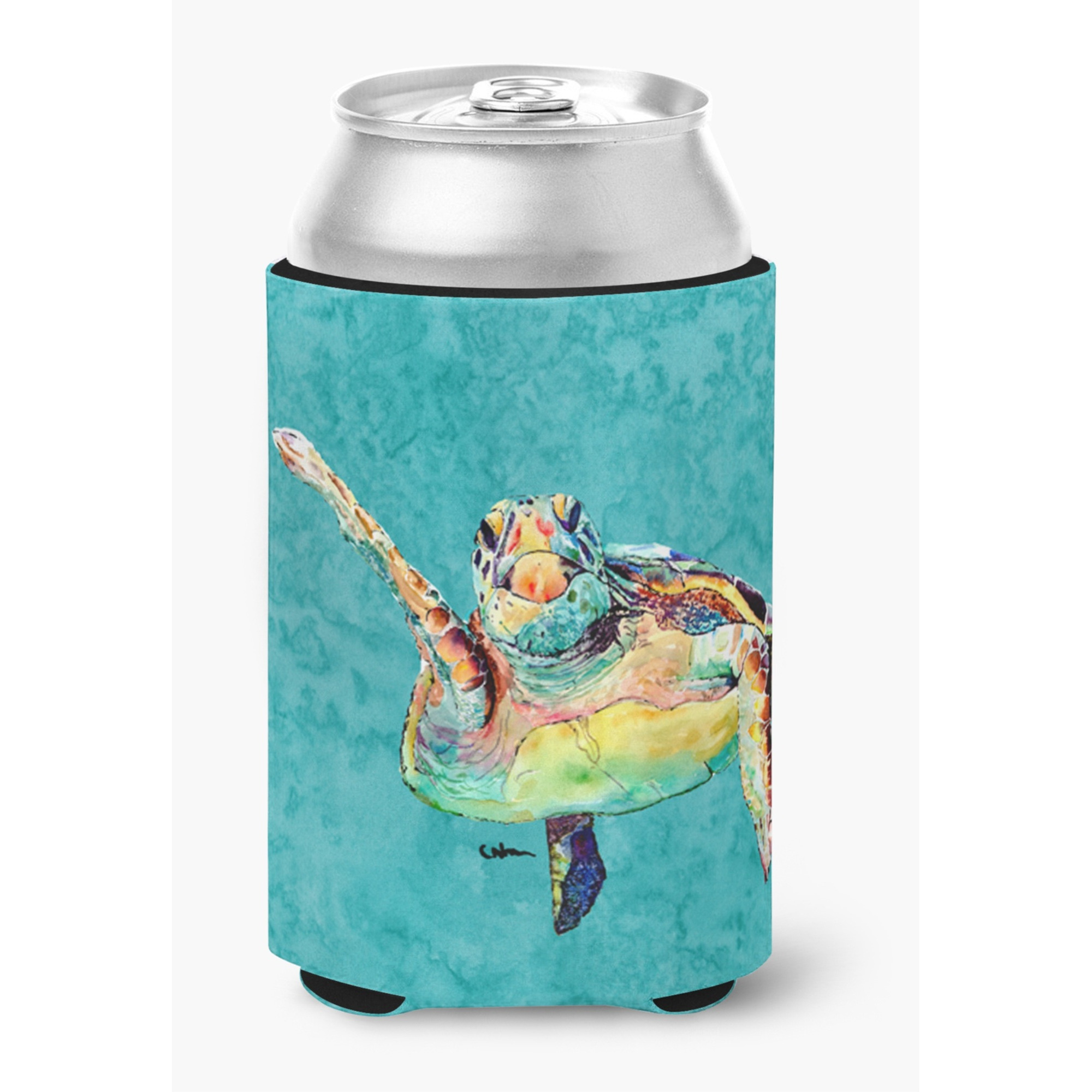 Turtle Can or Bottle Beverage Insulator Hugger