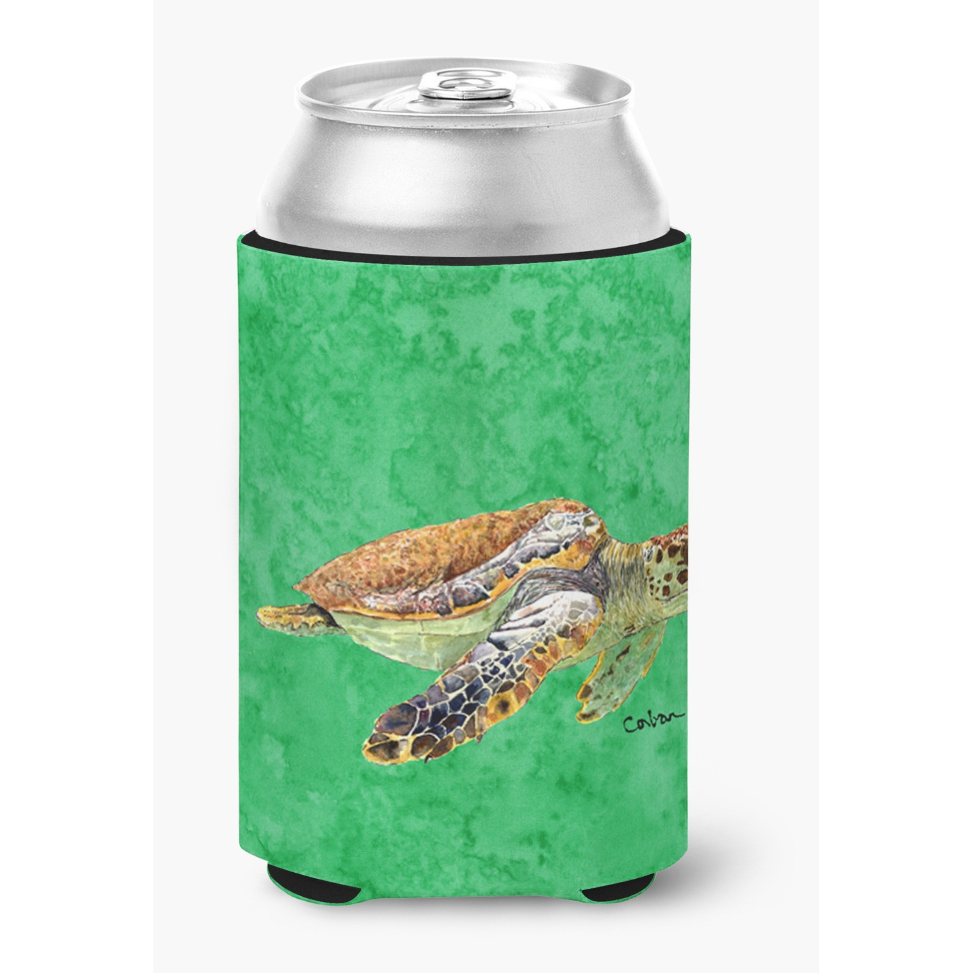 Turtle Can or Bottle Beverage Insulator Hugger