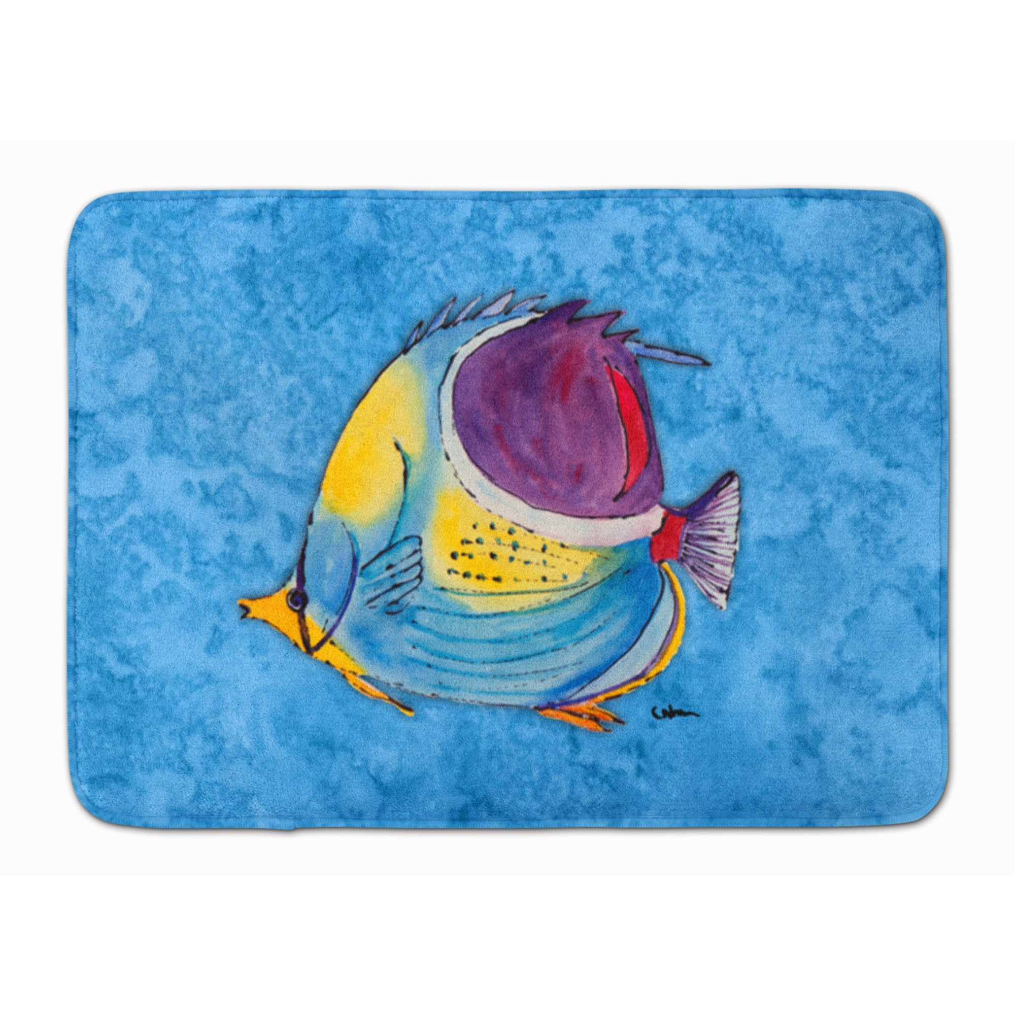 &quotCaroline's Treasures Tropical Fish Floor Mat, 19"" x 27"", Multicolor"