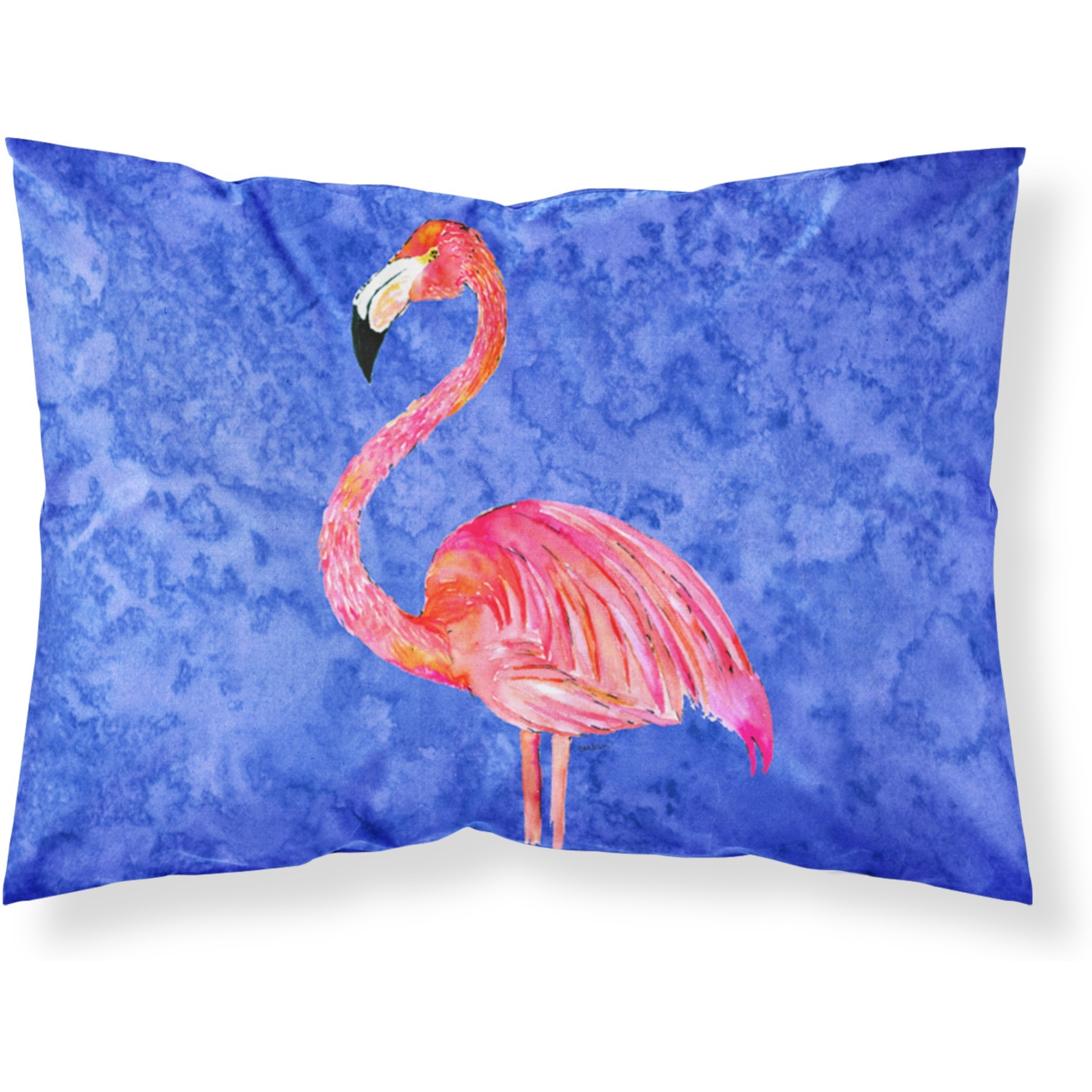 &quotCaroline's Treasures 8685PILLOWCASE Flamingo Moisture Wicking Fabric Standard Pillowcase, Large, Multicolor"
