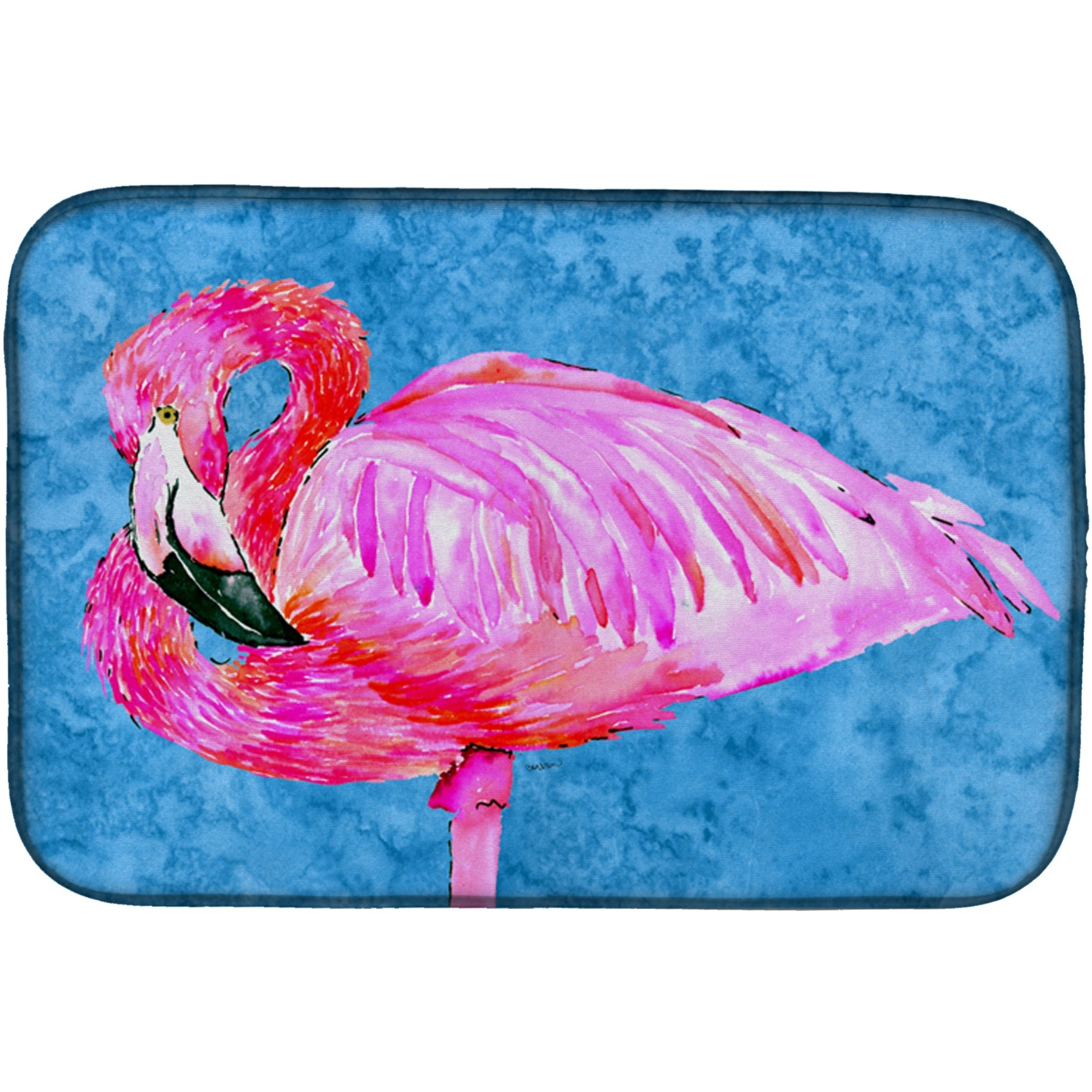 &quotCaroline's Treasures 8686DDM Dish Drying Mat, 14"" x 21"", Multicolor"