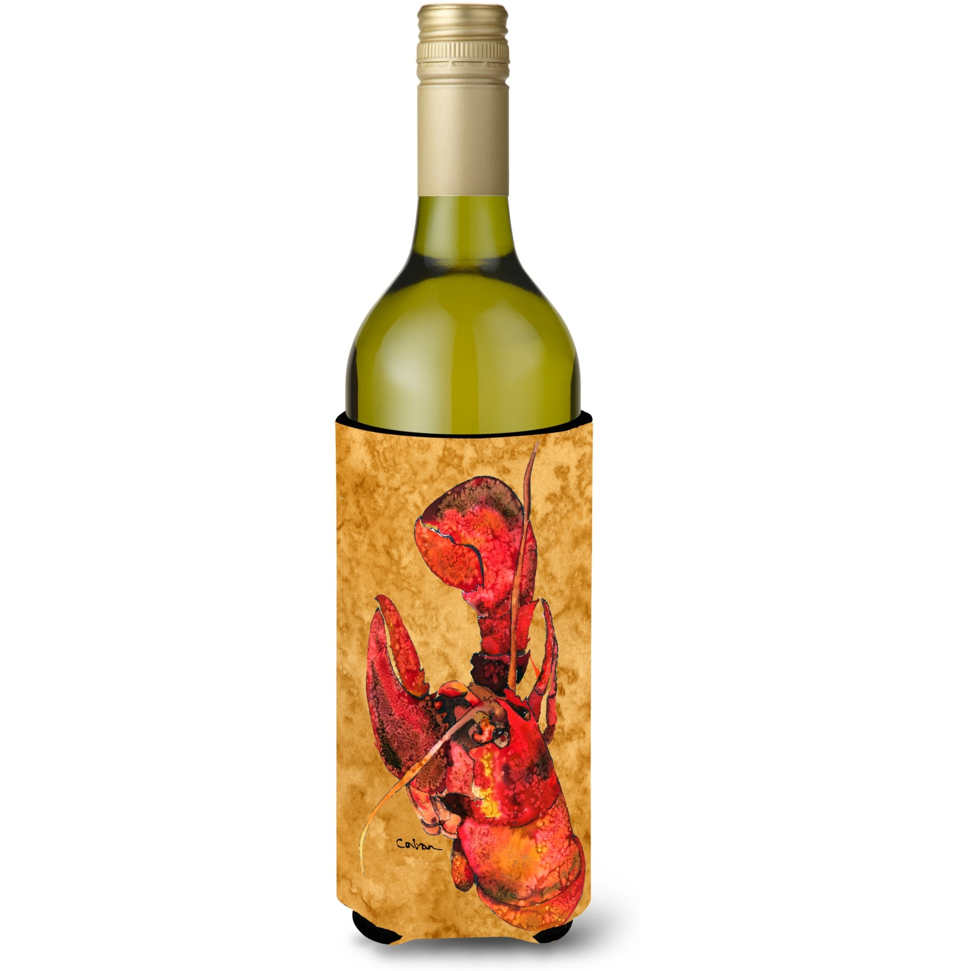 Lobster  Cooked Wine Bottle Beverage Insulator Beverage Insulator Hugger