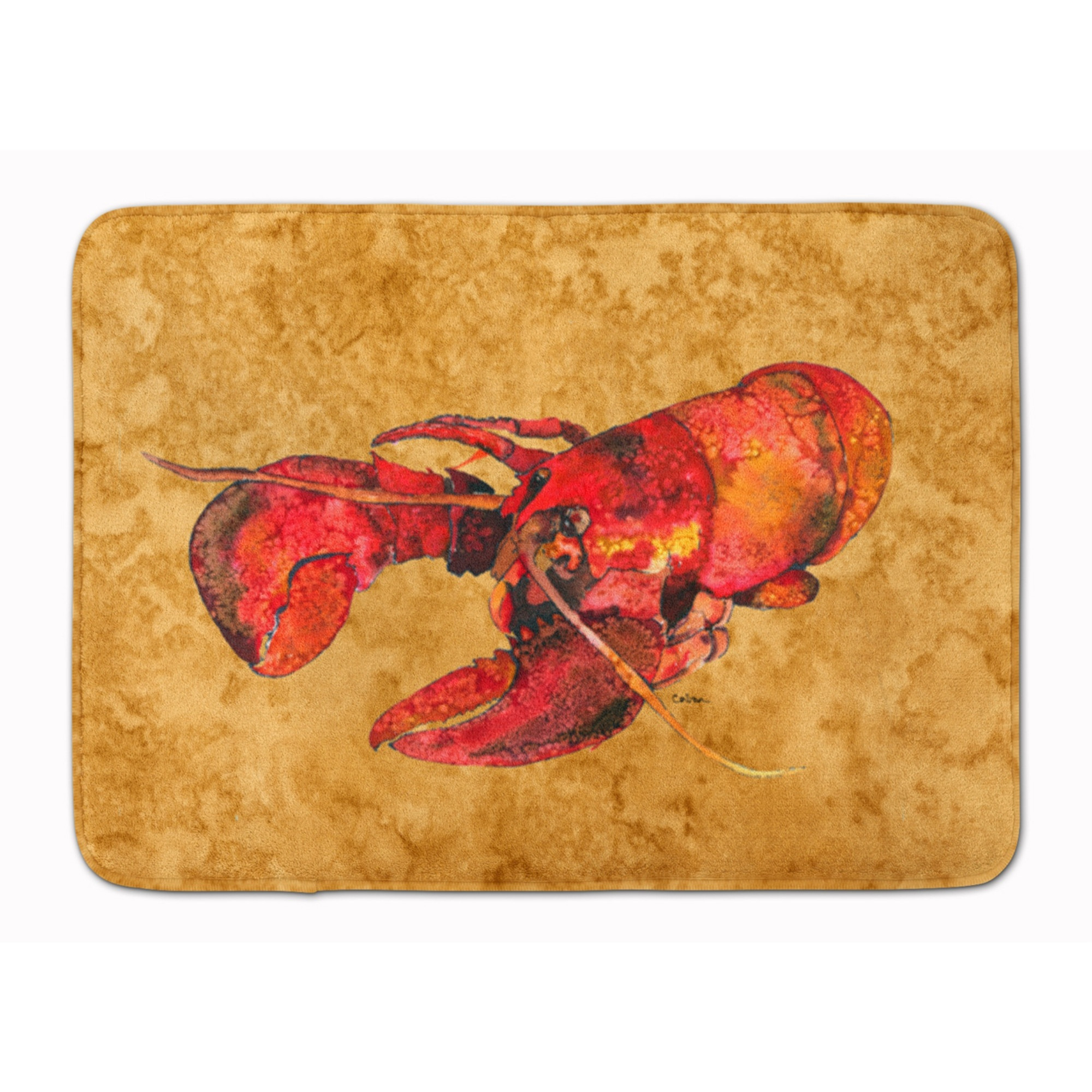 &quotCaroline's Treasures Lobster Floor Mat, 19"" x 27"", Multicolor"