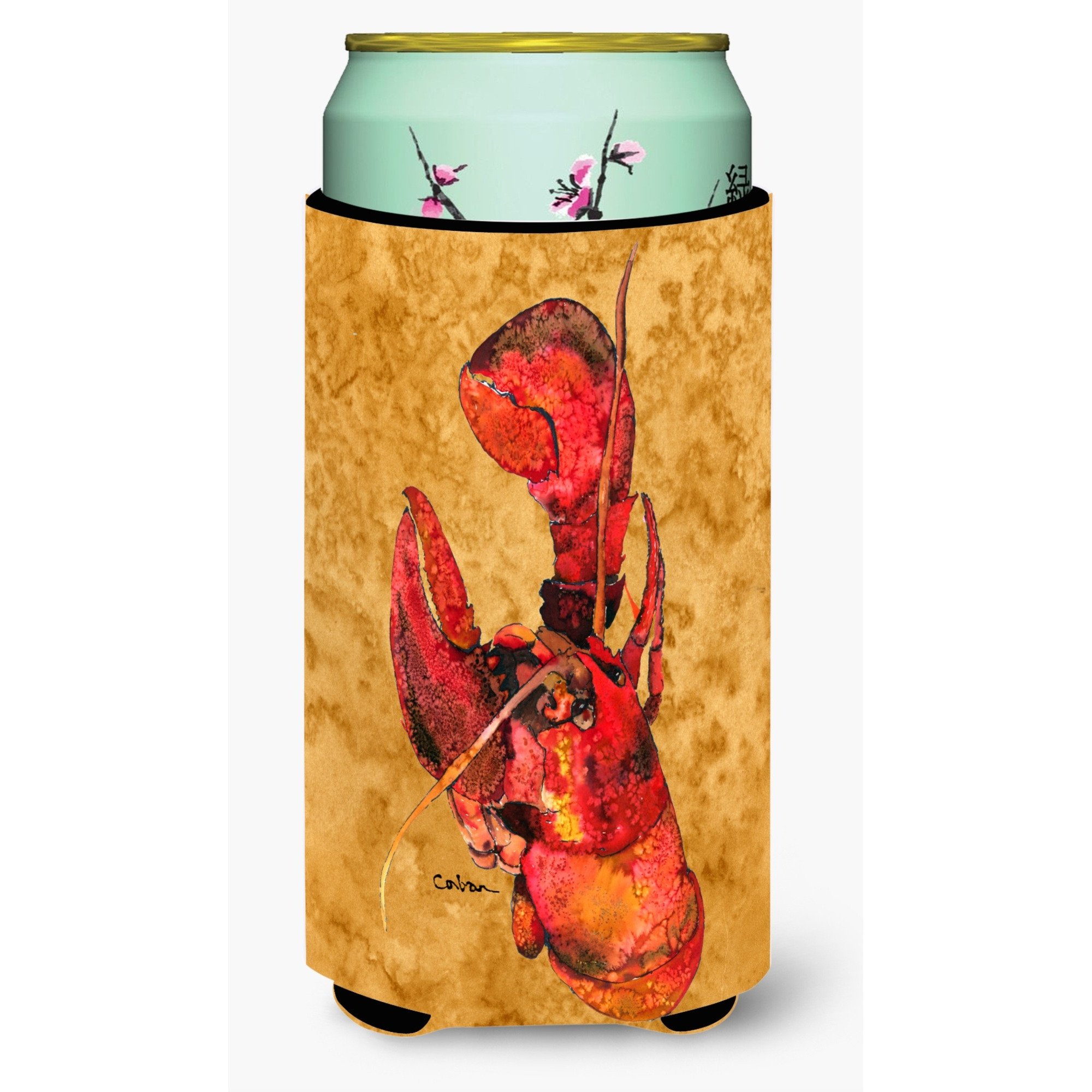 Lobster  Cooked  Tall Boy Beverage Insulator Beverage Insulator Hugger