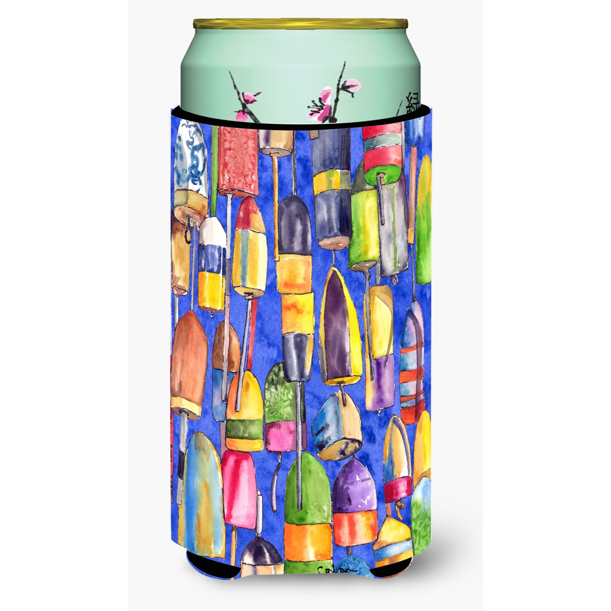 Lobster Bouys  Tall Boy Beverage Insulator Beverage Insulator Hugger