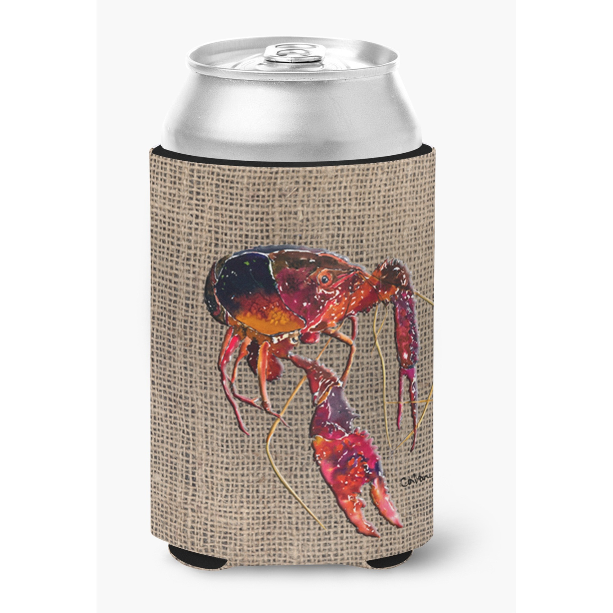 Crawfish Can or Bottle Beverage Insulator Hugger