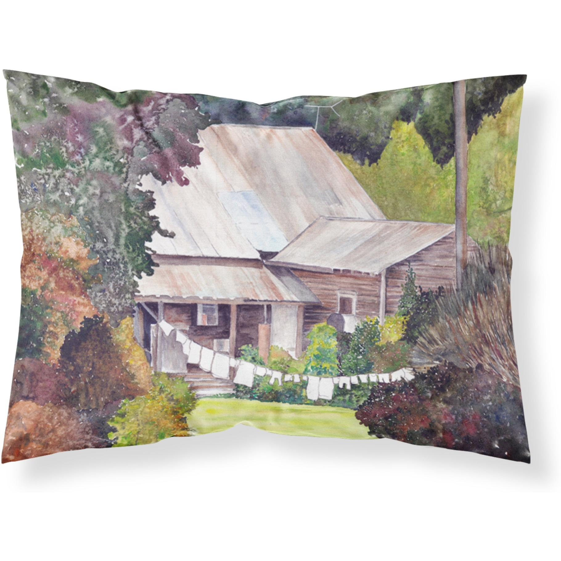 &quotCaroline's Treasures 8741PILLOWCASE Wash Day Moisture Wicking Fabric Standard Pillowcase, Large, Multicolor"