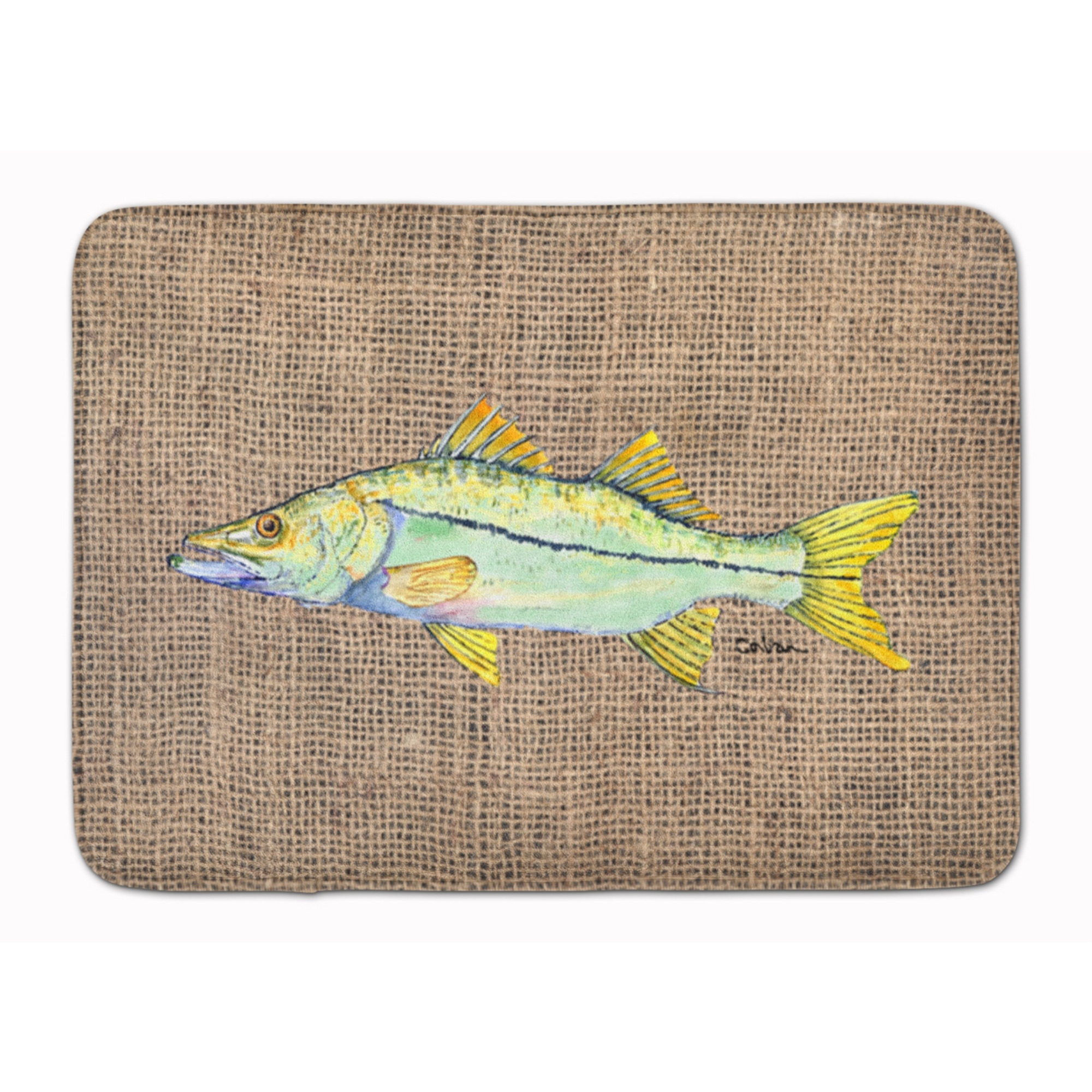 &quotCaroline's Treasures Fish - Snook Floor Mat, 19"" x 27"", Multicolor"