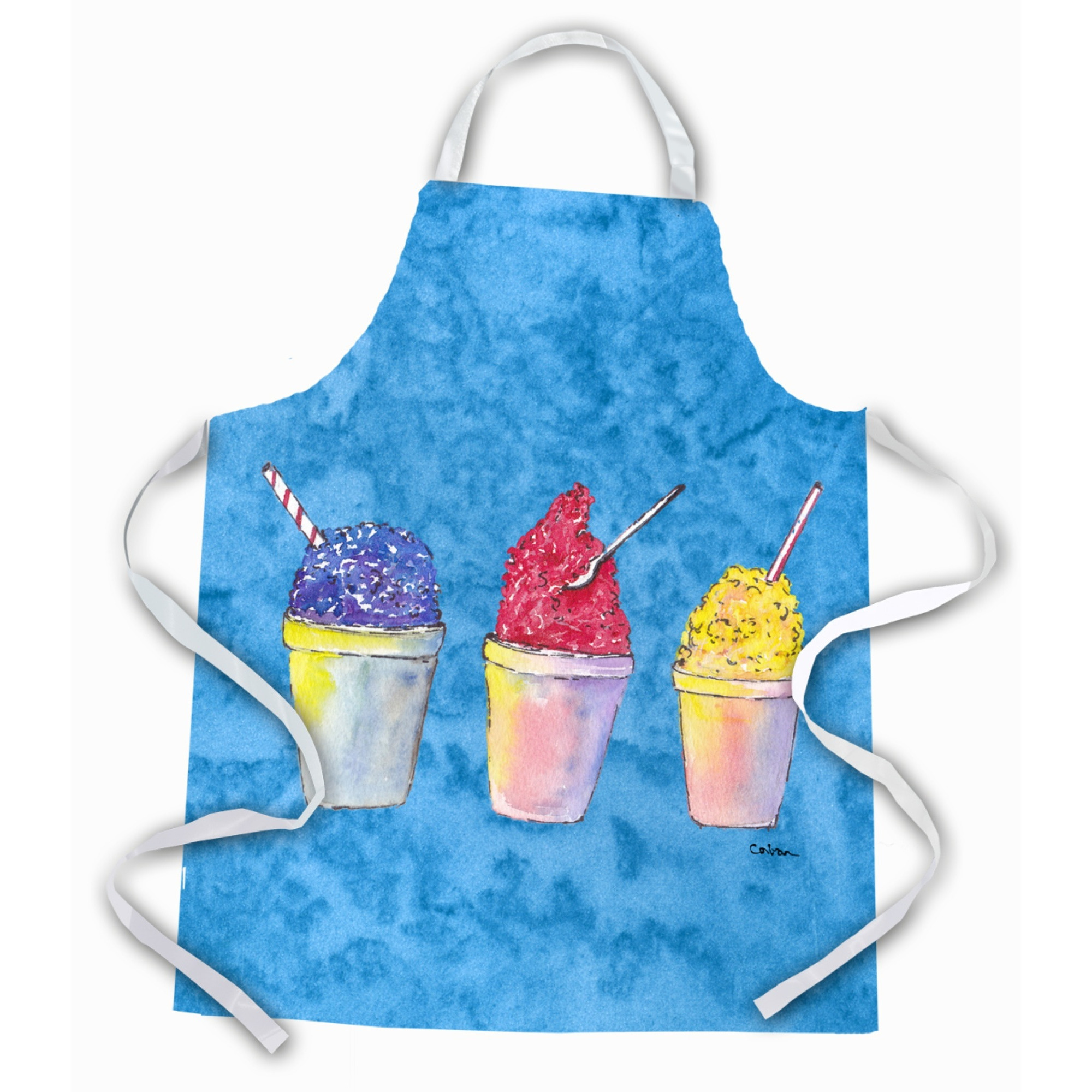 &quotCaroline's Treasures 8780APRON Snowballs Apron, Large, Multicolor"