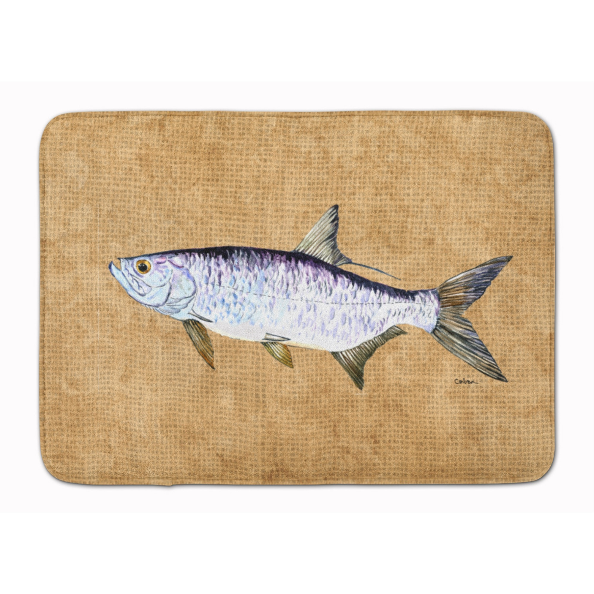 &quotCaroline's Treasures Tarpon Floor Mat, 19"" x 27"", Multicolor"