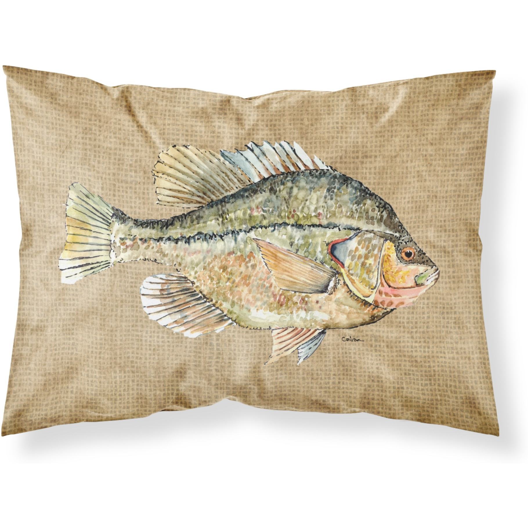 &quotCaroline's Treasures 8808PILLOWCASE Croppie Moisture Wicking Fabric Standard Pillowcase, Large, Multicolor"