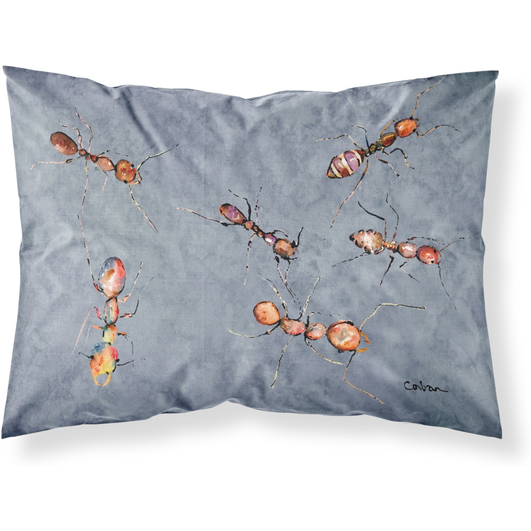 &quotCaroline's Treasures 8880PILLOWCASE Ants Moisture Wicking Fabric Standard Pillowcase, Large, Multicolor"