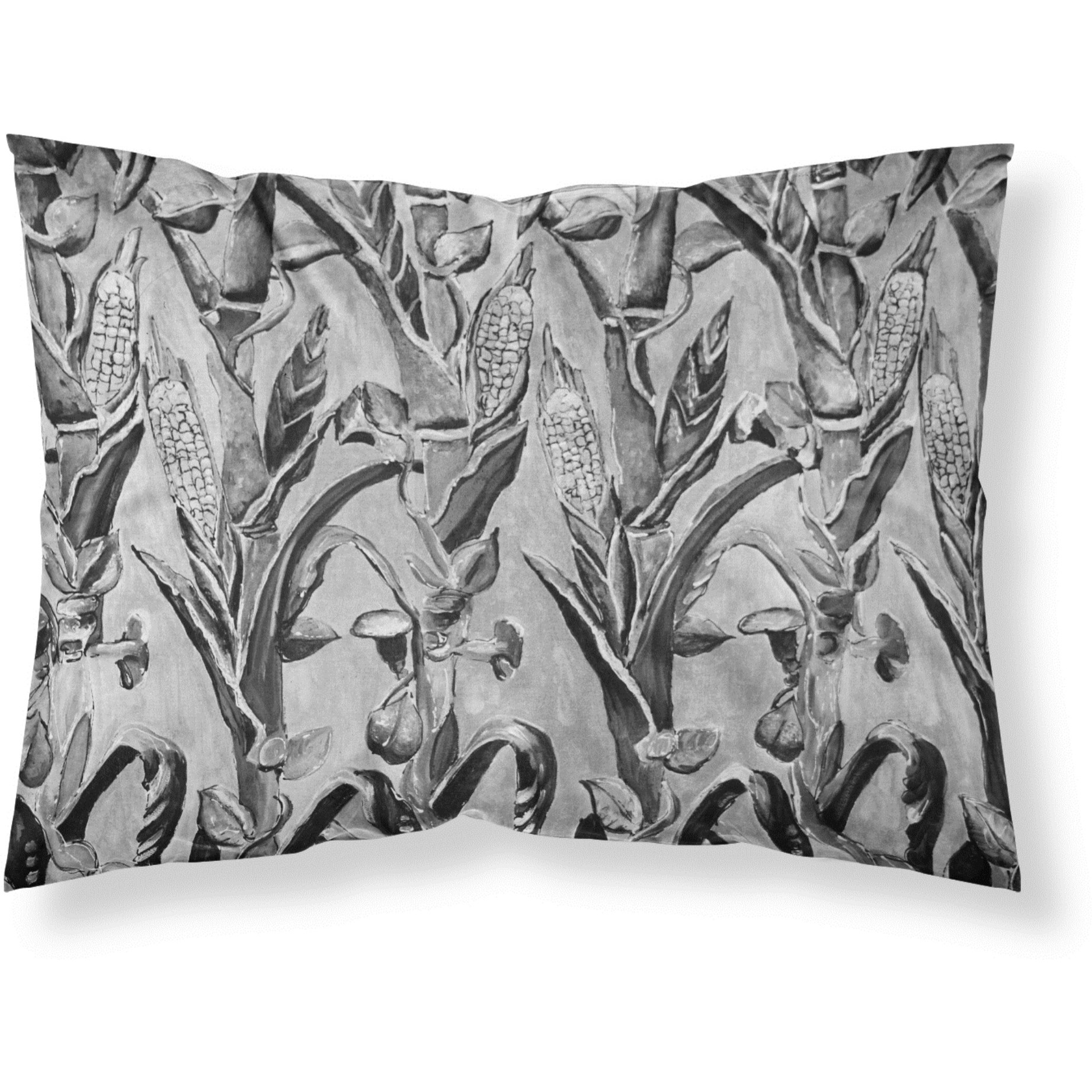 &quotCaroline's Treasures 8929PILLOWCASE Corn Ironwork Fence Fabric Standard Pillowcase, Large, Multicolor"