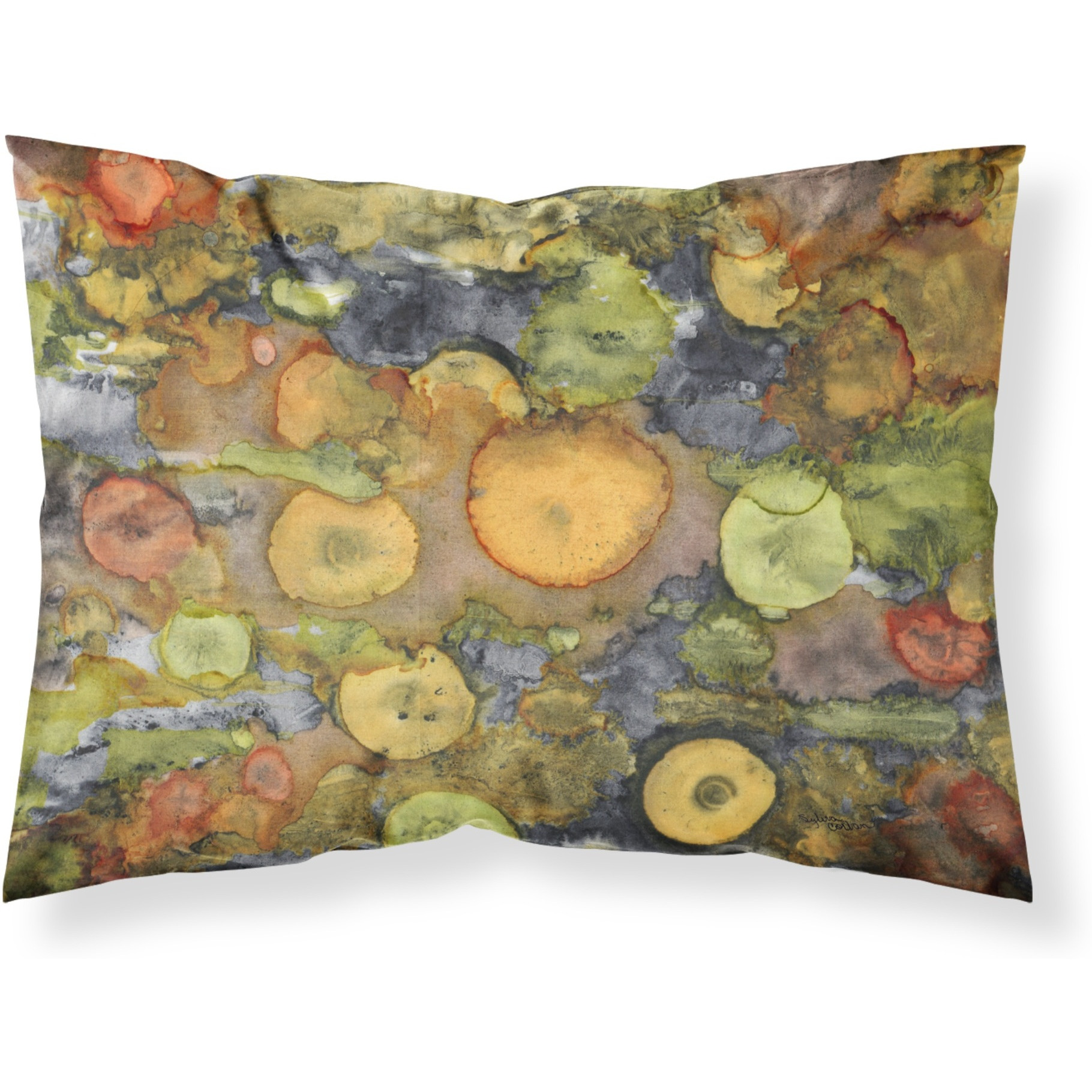 &quotCaroline's Treasures Abstract with Mother Earth Fabric Standard Pillowcase 8966PILLOWCASE, Multicolor"