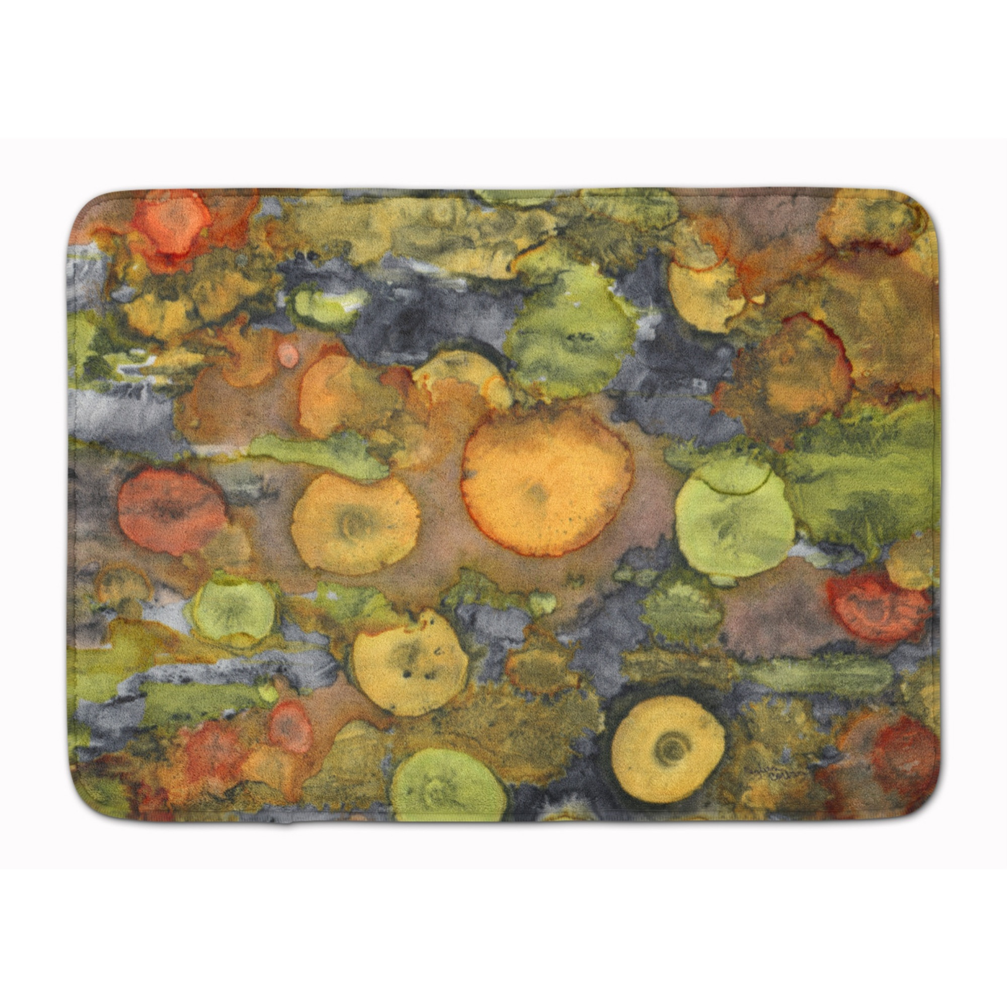 &quotCaroline's Treasures Abstract with Mother Earth Floor Mat, 19"" x 27"", Multicolor"