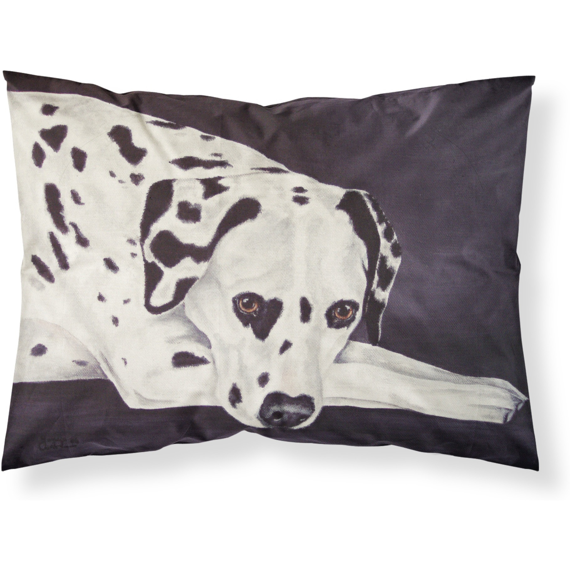 &quotCaroline's Treasures Dal Dalmatian Fabric Standard Pillowcase AMB1193PILLOWCASE, Multicolor"