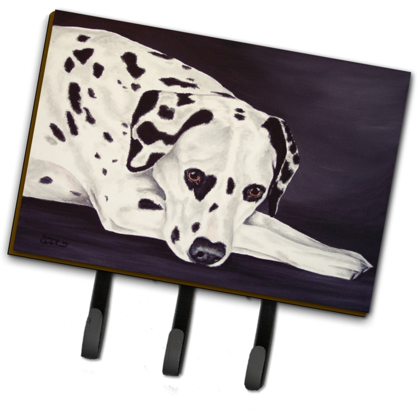 &quotCaroline's Treasures AMB1193TH68 Dal Dalmatian Leash or Key Holder, Large, Multicolor"