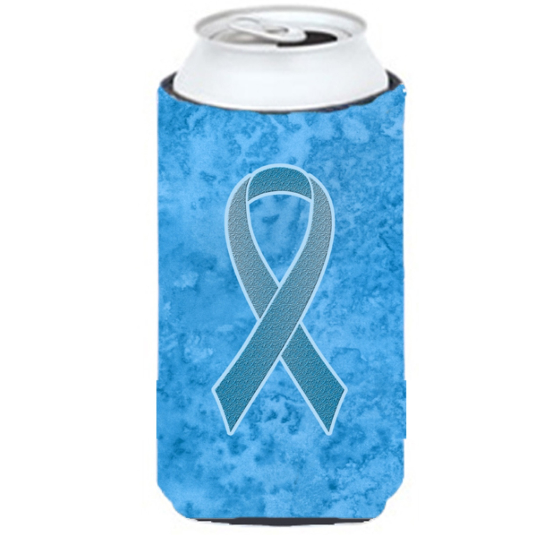 Blue Ribbon for Prostate Cancer Awareness Tall Boy Beverage Insulator Hugger AN1206TBC