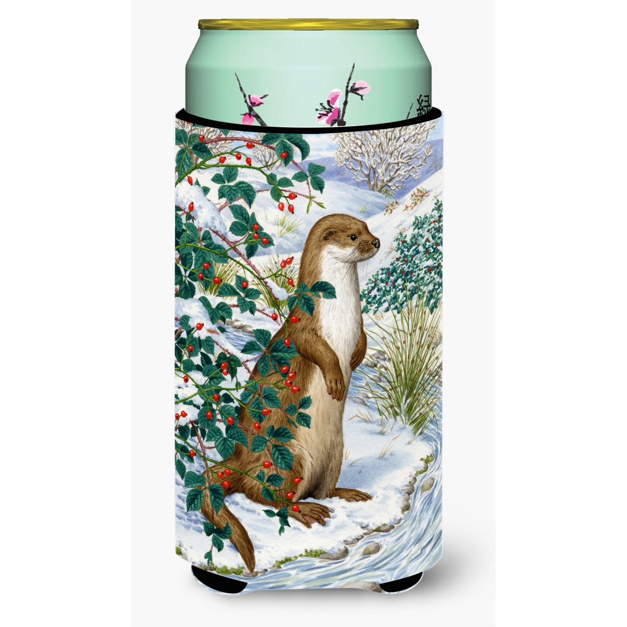 &quotCaroline's Treasures Otter Tall Boy Koozie Hugger, Multicolor"