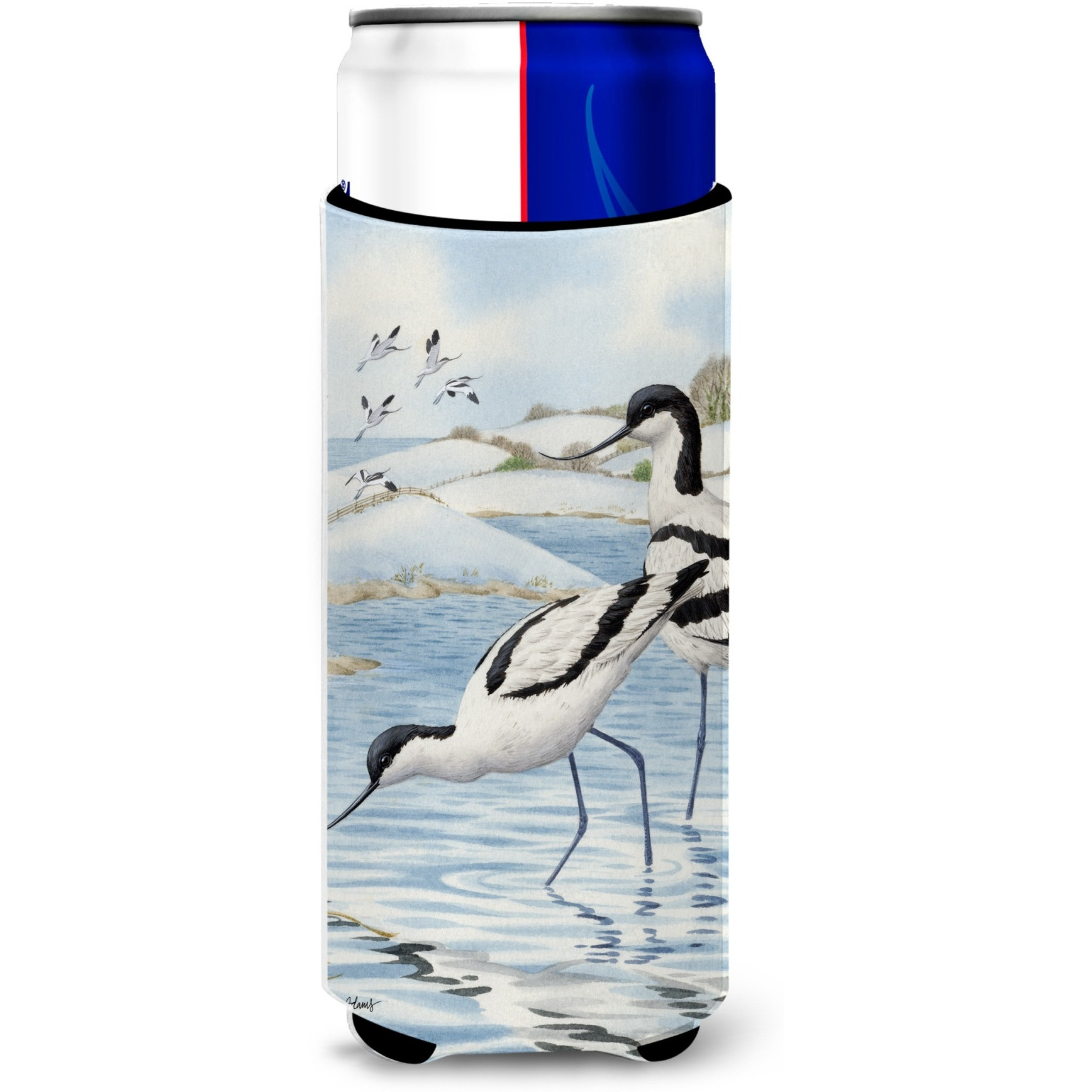 &quotCaroline's Treasures Avocets Michelob Ultra Koozies for Slim Cans, Multicolor"