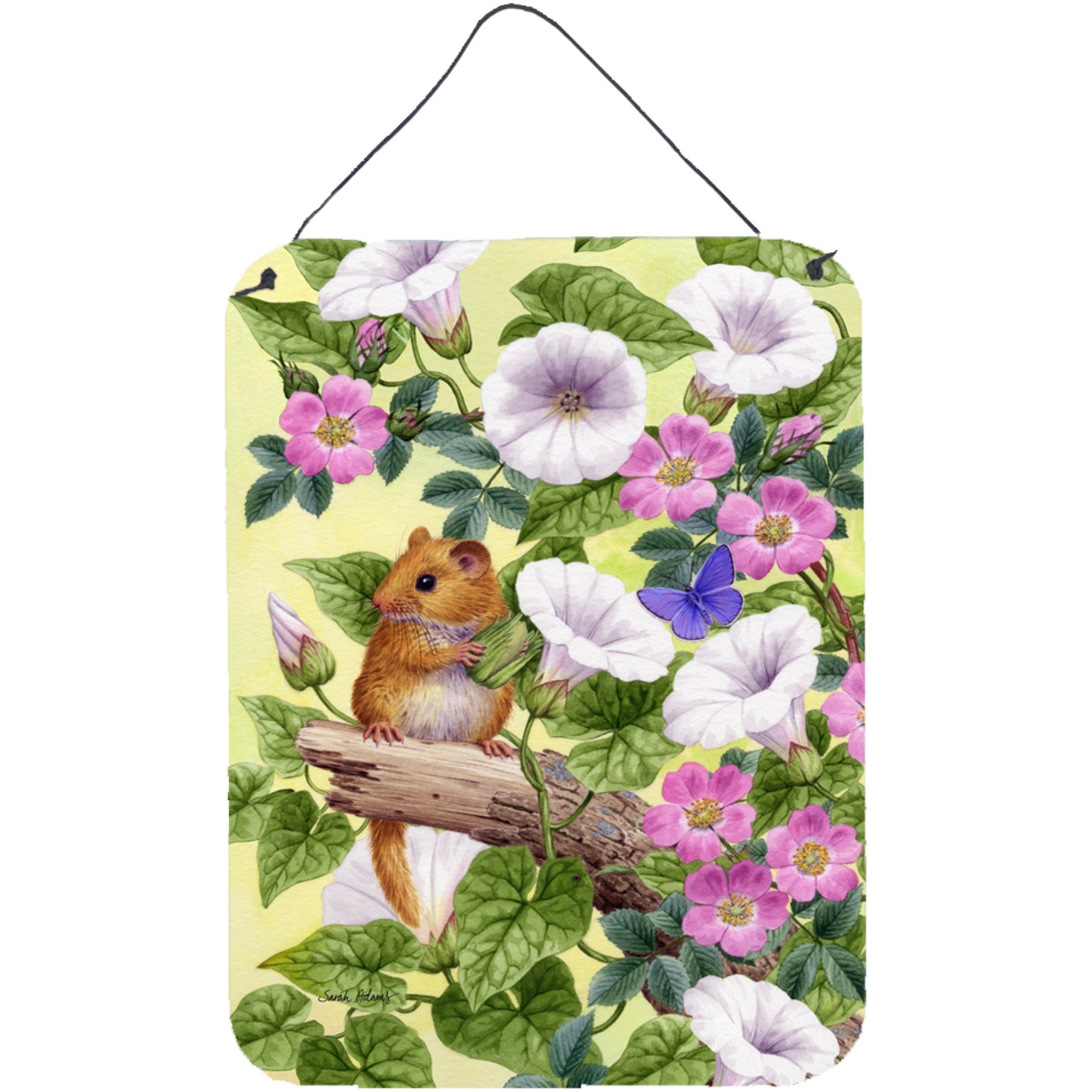 &quotCaroline's Treasures Dormouse Wall or Door Hanging Prints ASA2137DS1216, 16HX12W, Multicolor"