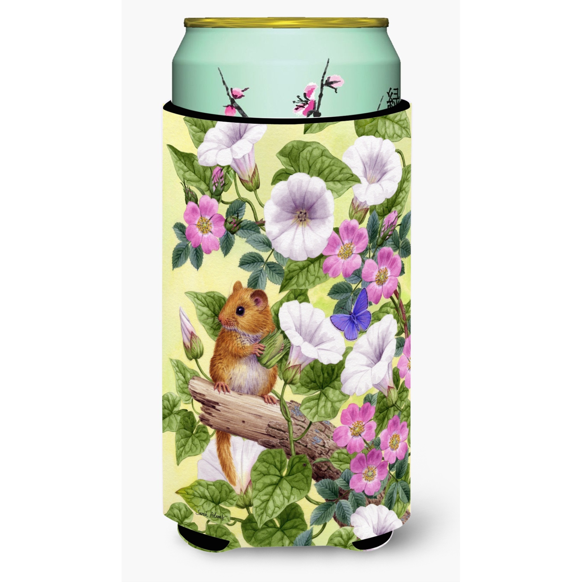 &quotCaroline's Treasures Dormouse Tall Boy Koozie Hugger, Multicolor"