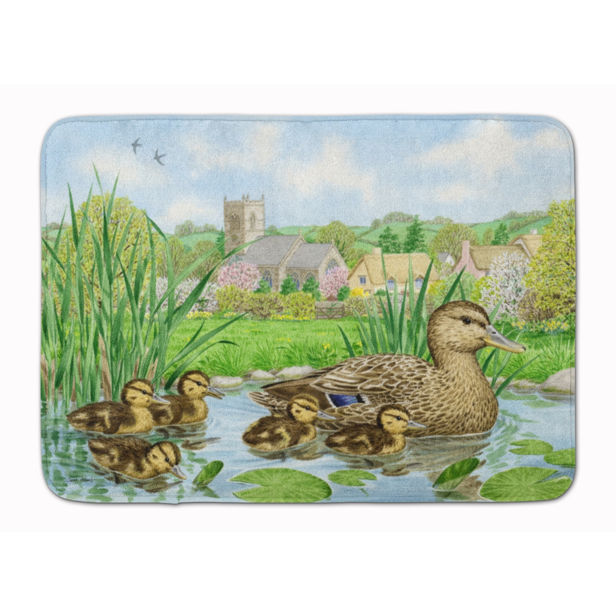 &quotCaroline's Treasures Mallard Duck Floor Mat, 19"" x 27"", Multicolor"