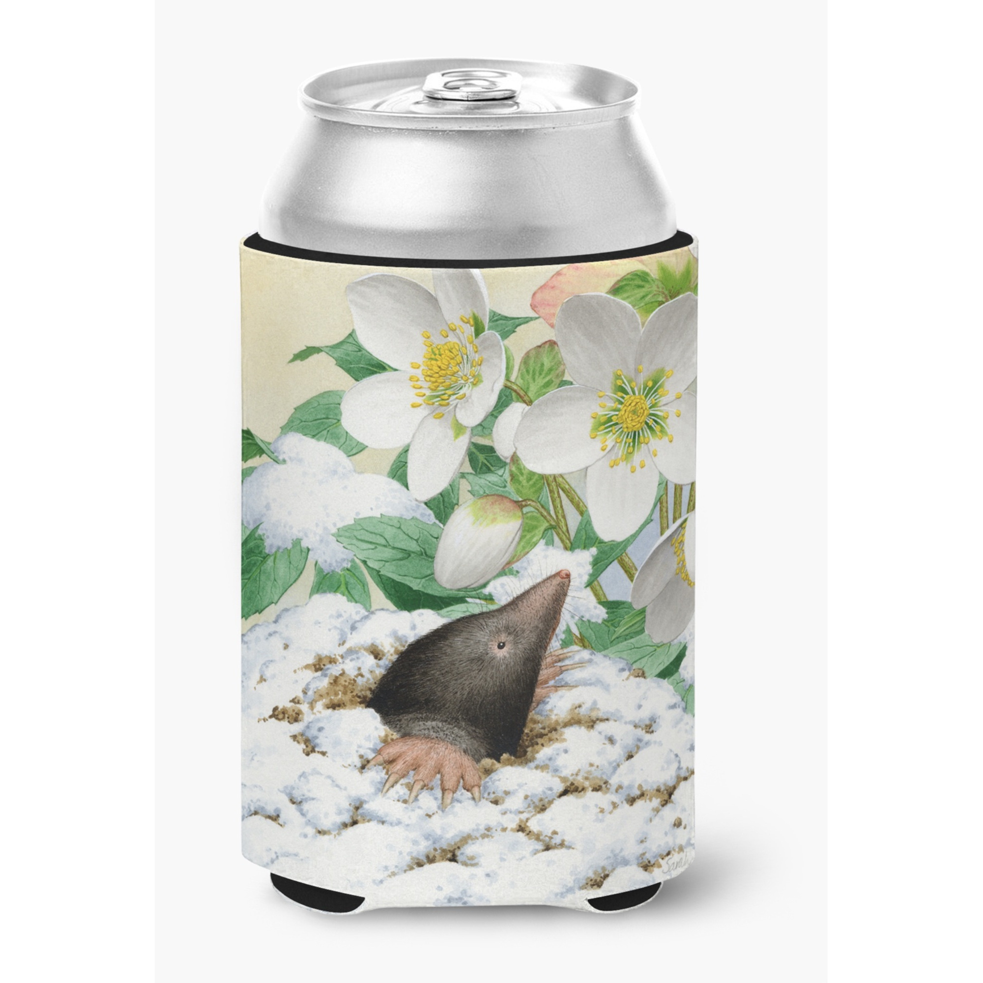 &quotCaroline's Treasures ASAD0387CC "&quotMole by Sarah Adams"" Can or Bottle Hugger, Multicolor"