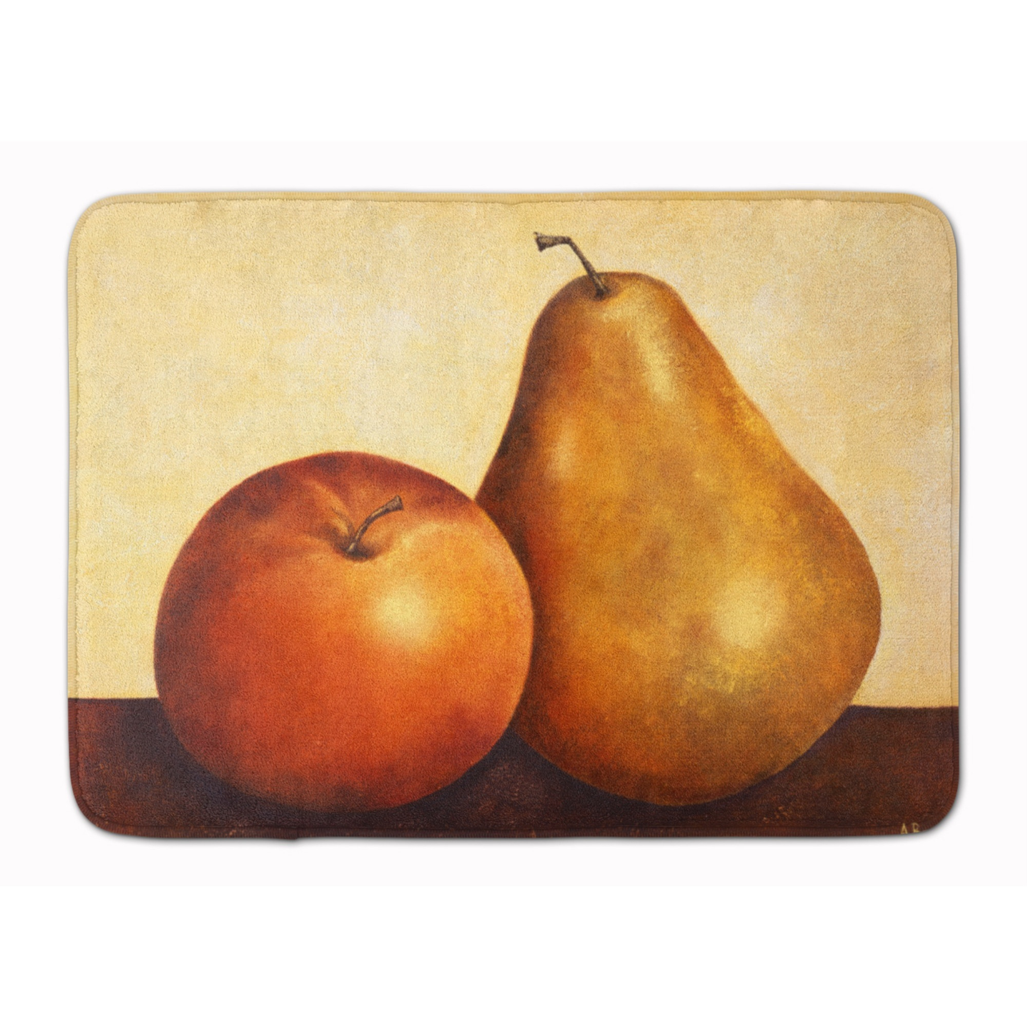 &quotCaroline's Treasures Apple and Pear Floor Mat, 19"" x 27"", Multicolor"