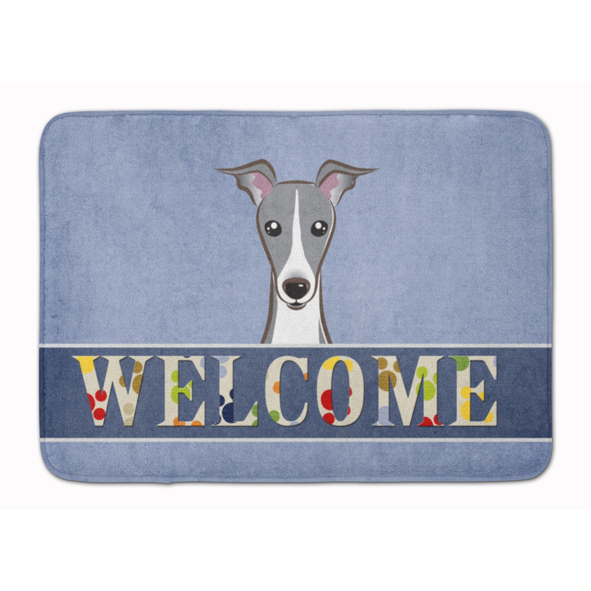 &quotCaroline's Treasures Italian Greyhound Welcome Floor Mat, 19"" x 27"", Multicolor"