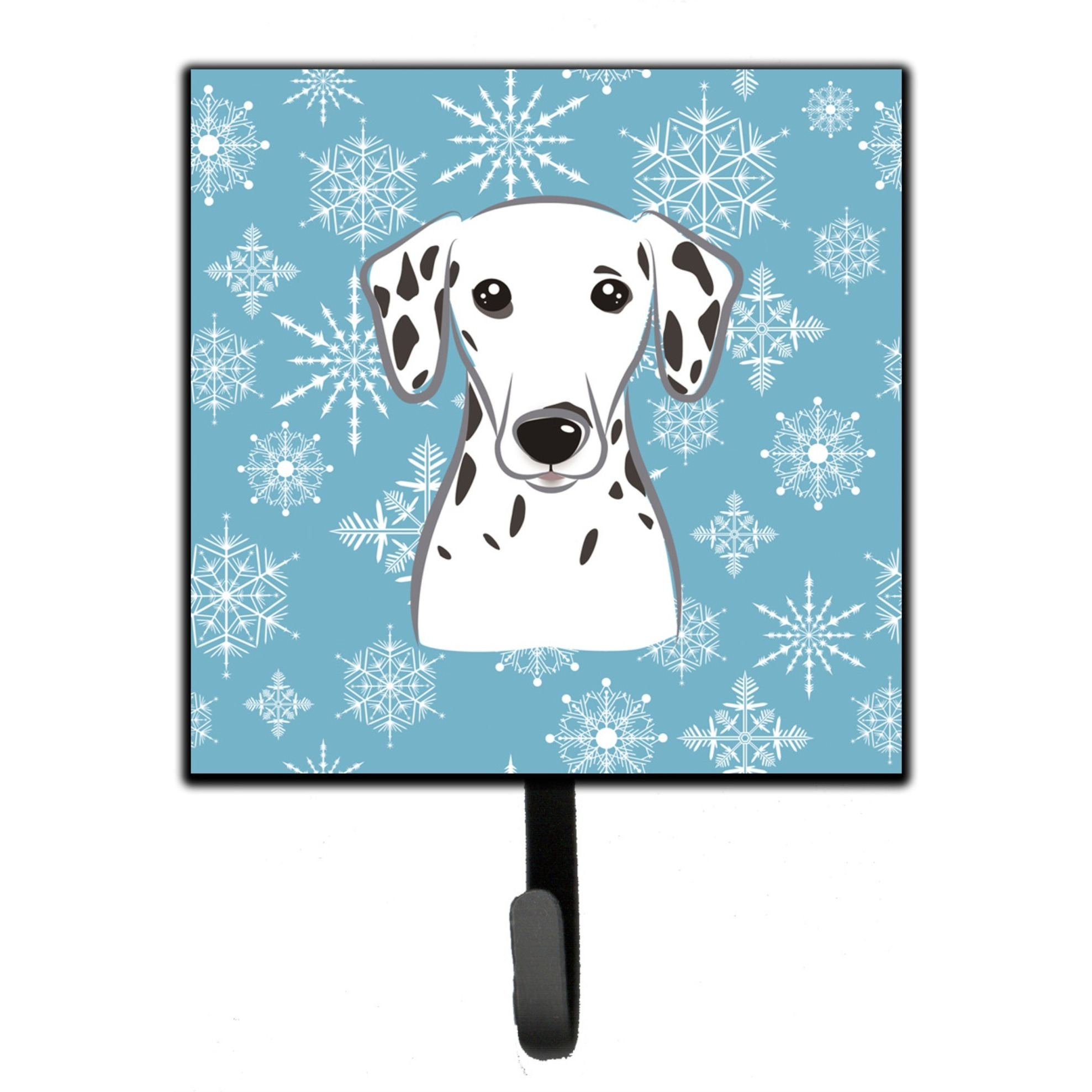 &quotCaroline's Treasures BB1644SH4 Snowflake Dalmatian Leash or Key Holder, Small, Multicolor"