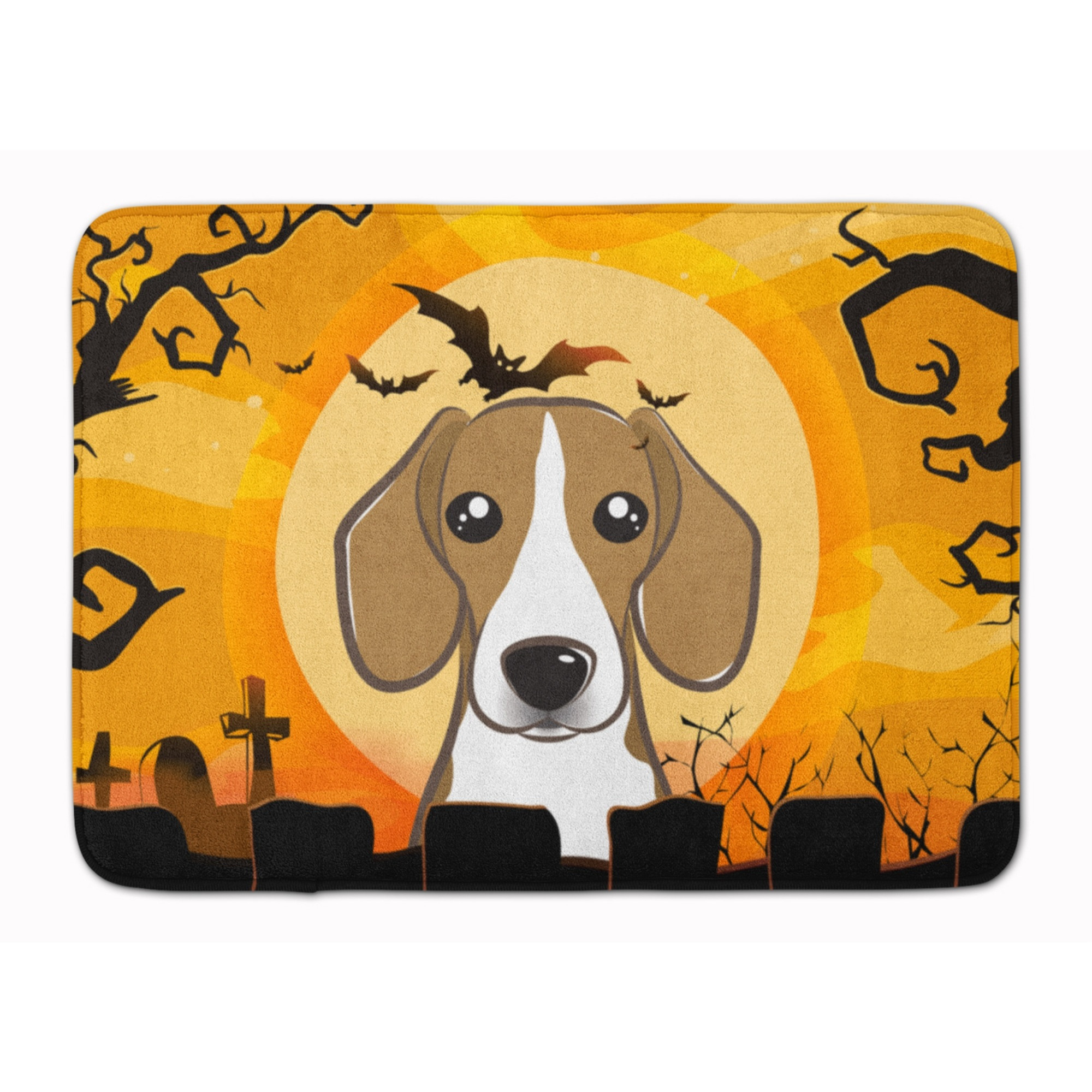 &quotCaroline's Treasures Halloween Beagle Floor Mat, 19"" x 27"", Multicolor"