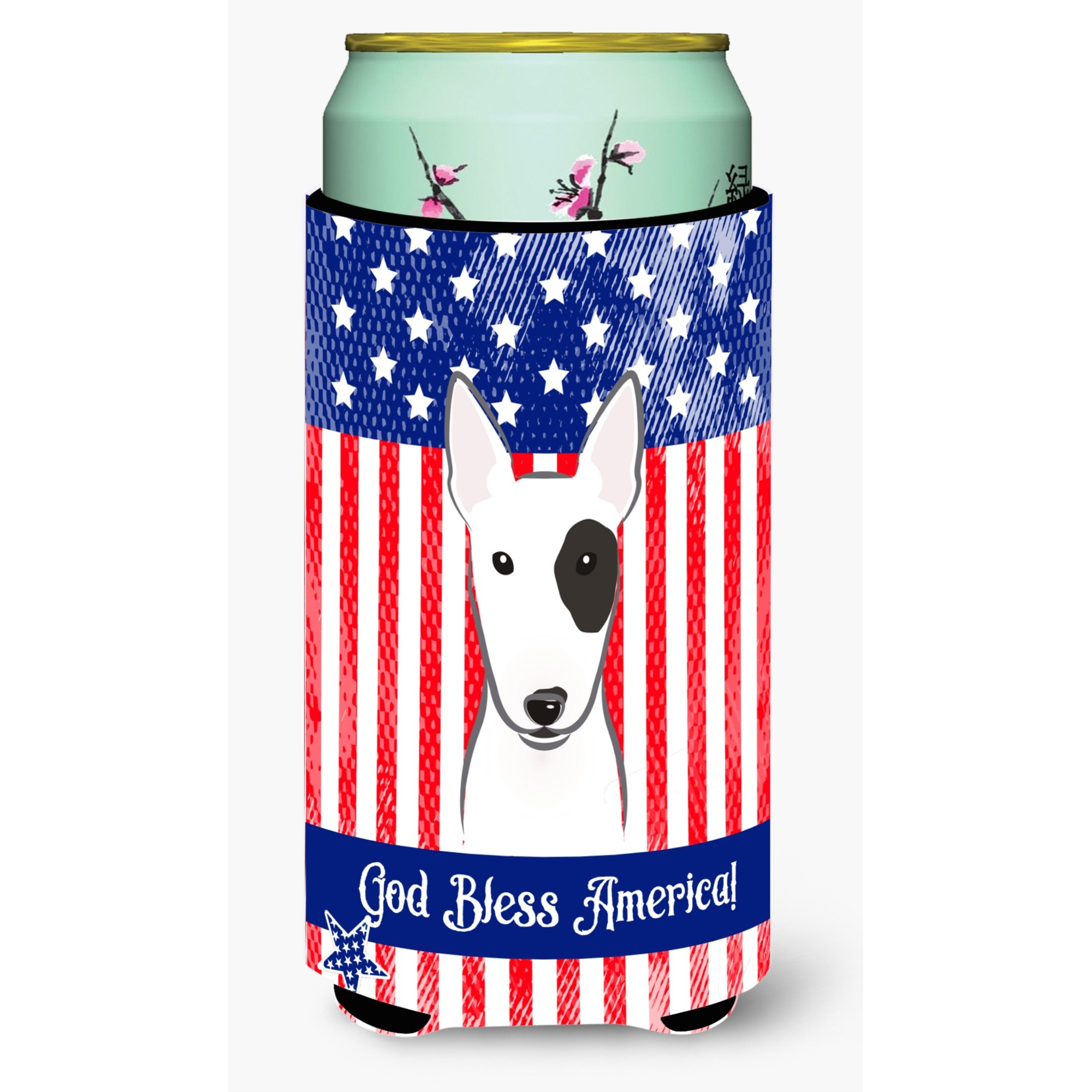 &quotCaroline's Treasures BB2139TBC "&quotBull Terrier"" Tall Boy Hugger Koozie, Multicolor"