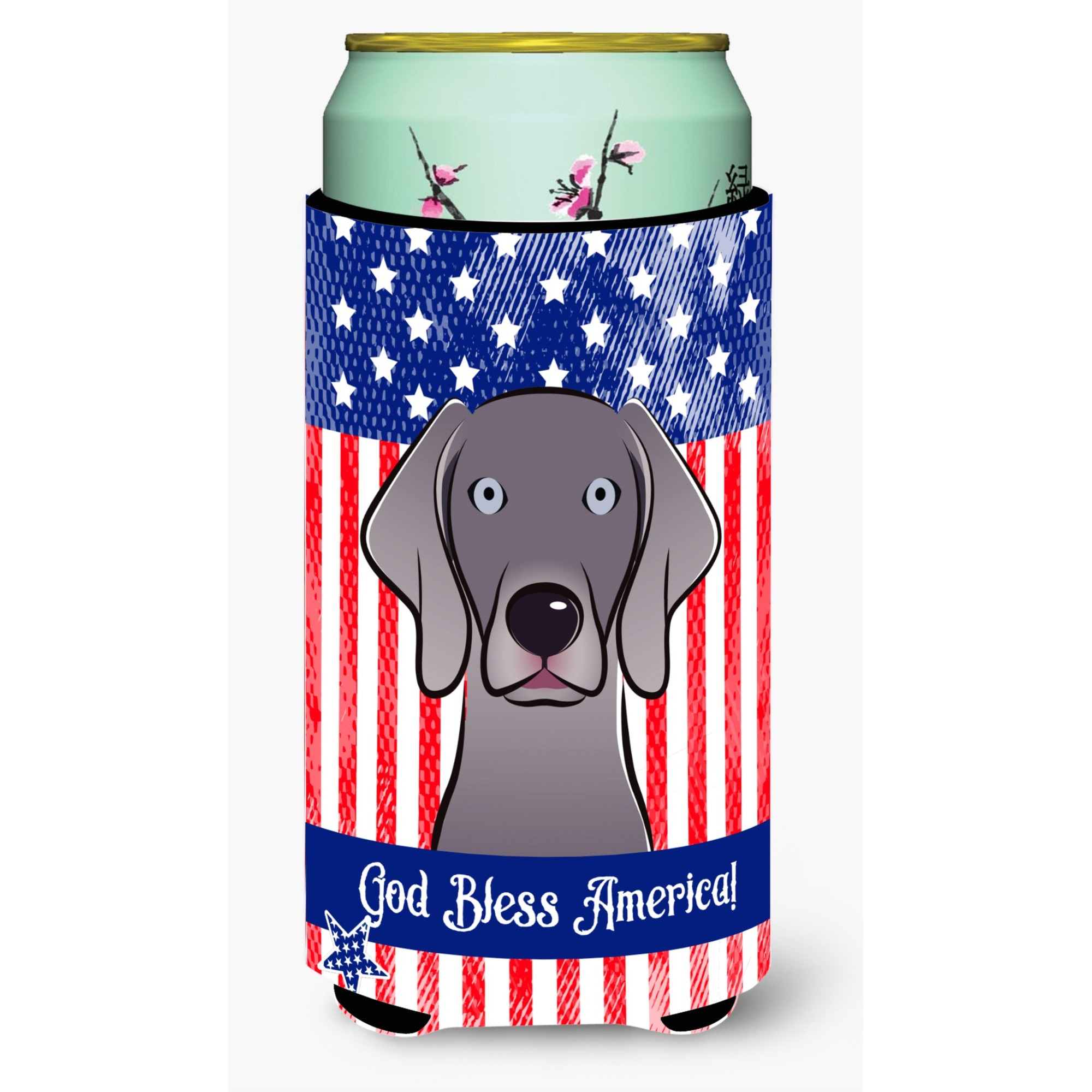 &quotCaroline's Treasures BB2161TBC "&quotWeimaraner"" Tall Boy Hugger Koozie, Multicolor"