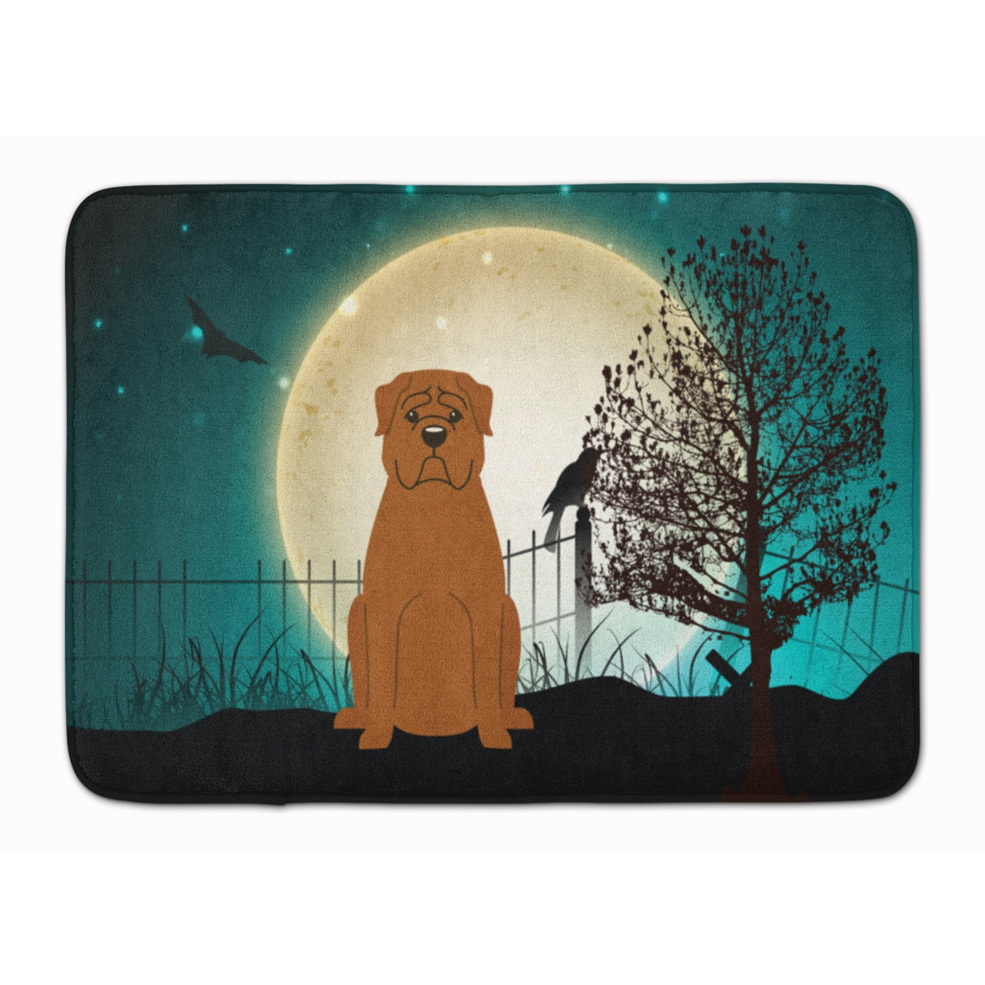 &quotCaroline's Treasures Halloween Scary Dogue de Bourdeaux, 19"" x 27"", Multicolor"