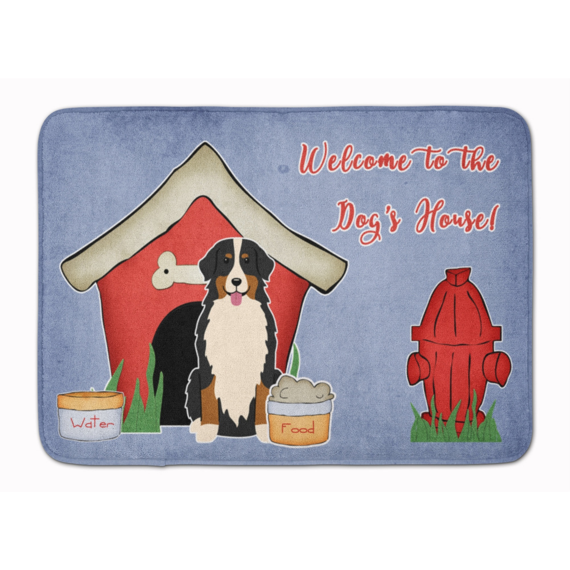 &quotCaroline's Treasures House Bernese Mountain Dog Floor Mat, 19"" x 27"", Multicolor"