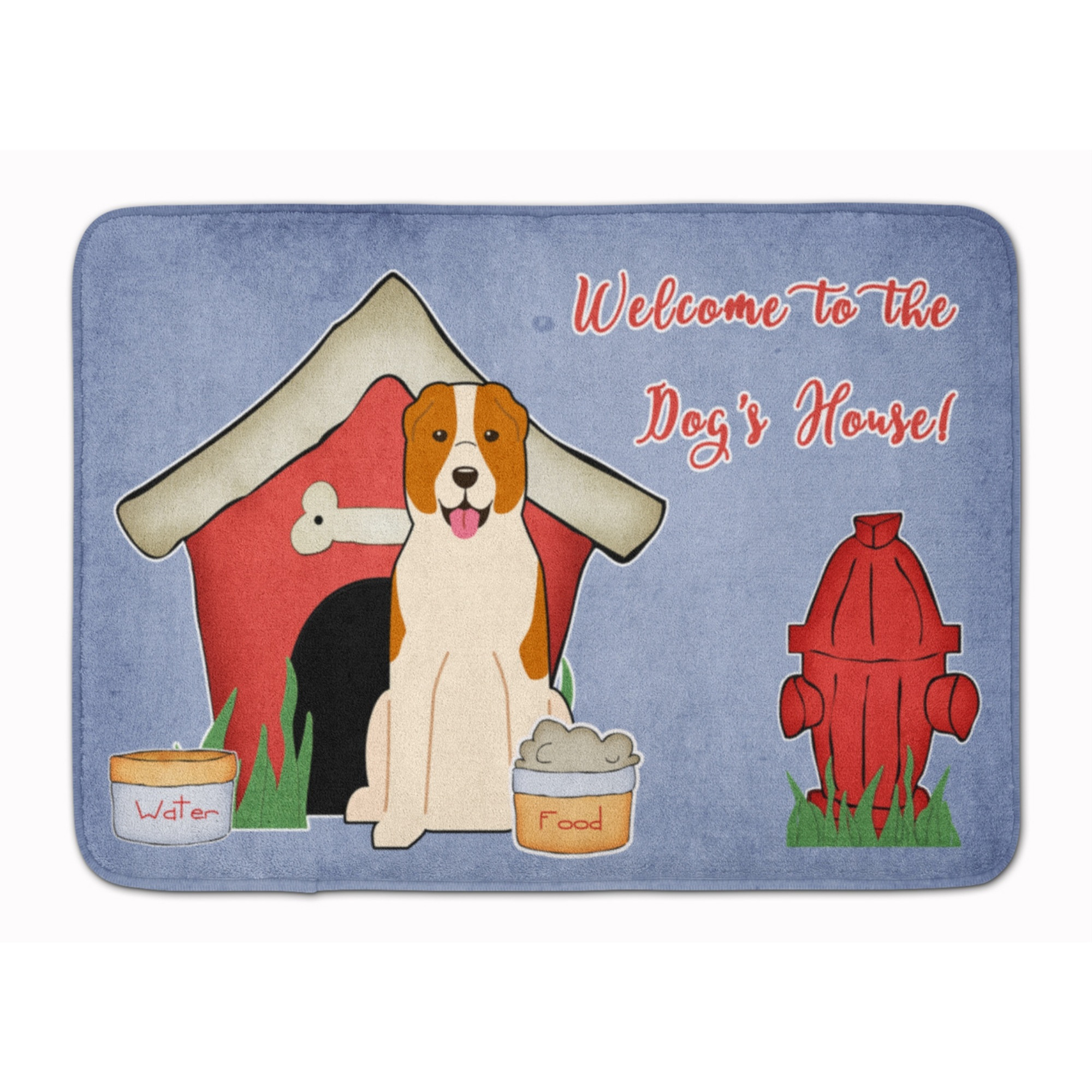 &quotCaroline's Treasures House Central Asian Shepherd Dog Floor Mat, 19"" x 27"", Multicolor"
