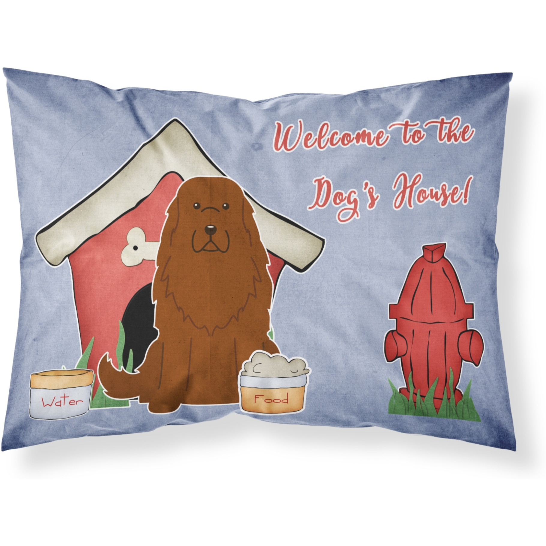 Caroline's Treasures House Collection Caucasian Shepherd Dog Fabric Standard Pillowcase BB2804PILLOWCASE