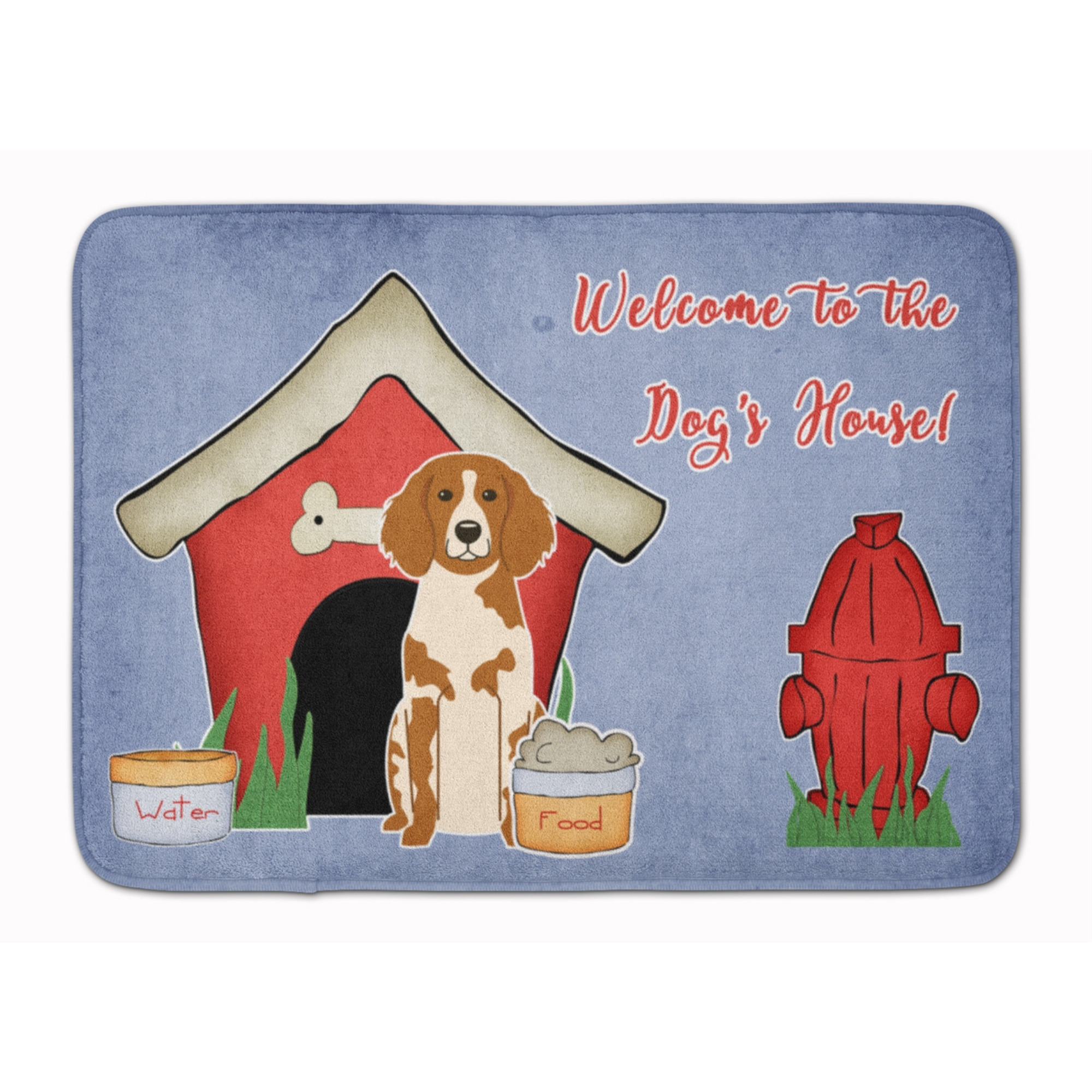&quotCaroline's Treasures Dog House Collection Brittany Spaniel, 19"" x 27"", Multicolor"