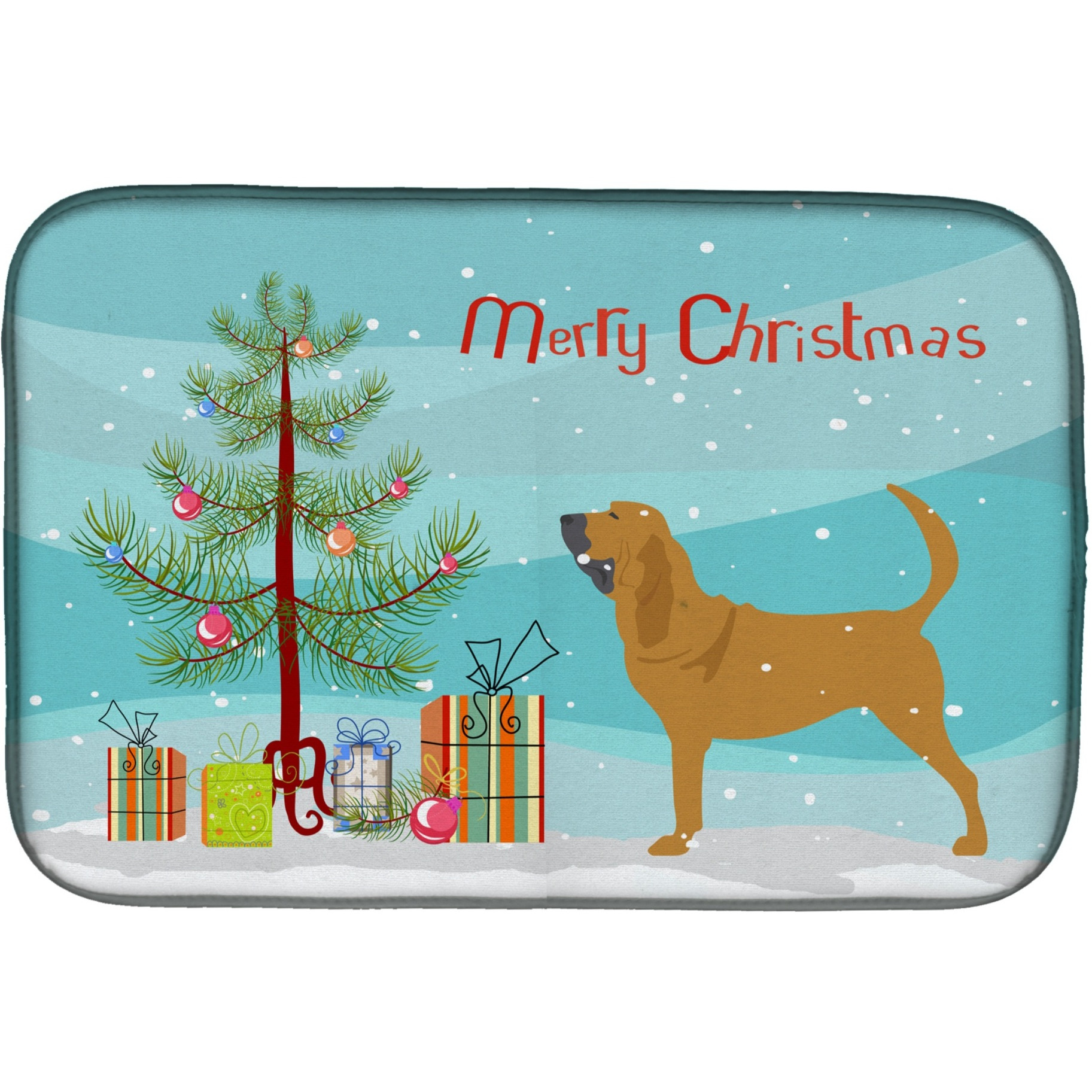&quotCaroline's Treasures BB2902DDM Dish Drying Mat, 14 x 21"