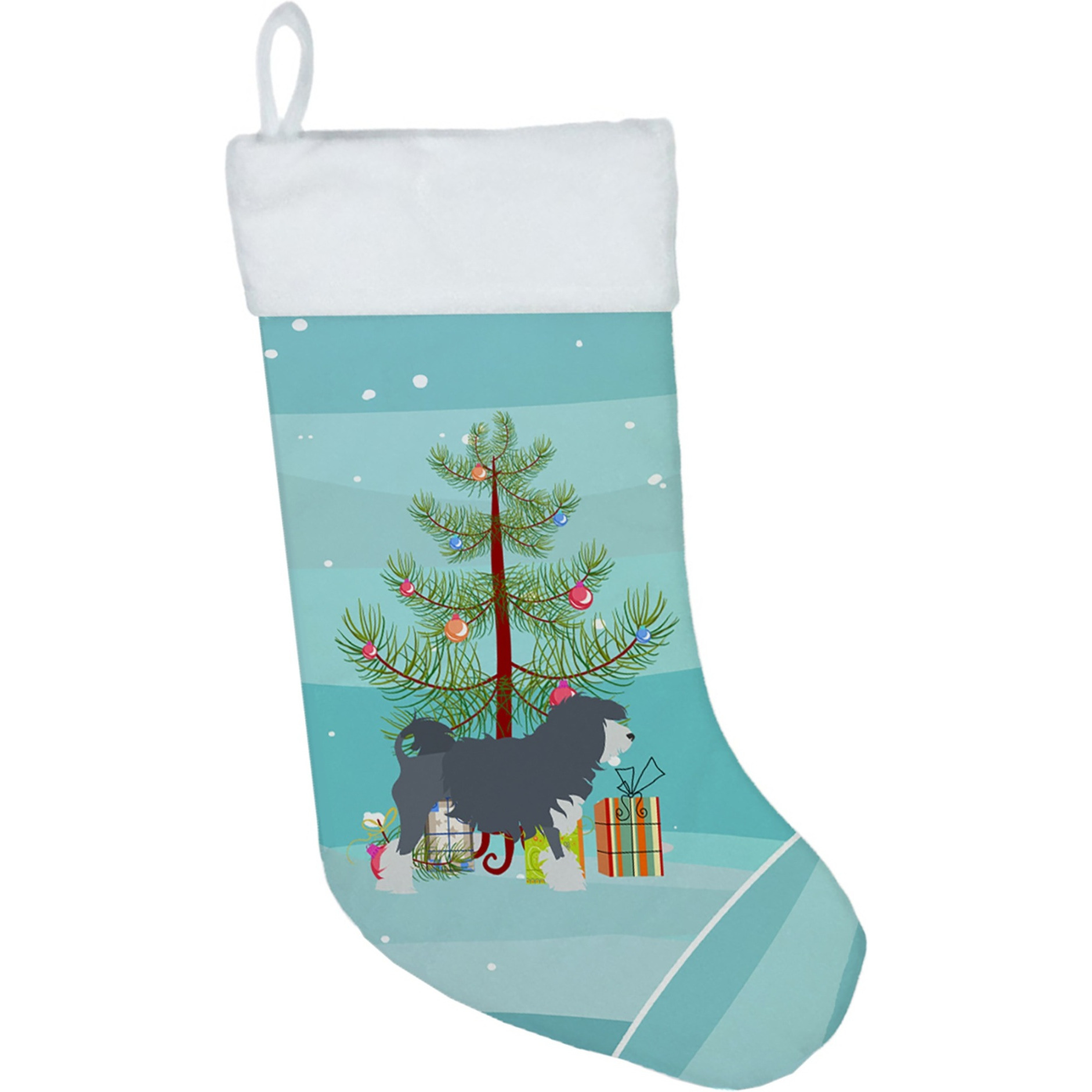 &quotCaroline's Treasures Lowchen Merry Tree christmas-stockings, Multicolor"
