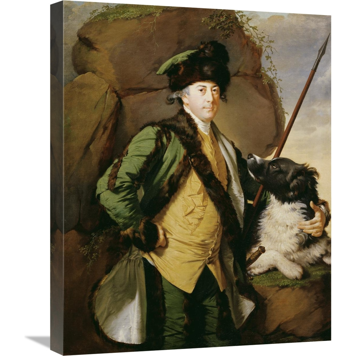 John Whetham of Kirklington-Canvas Art-20&quotx24"