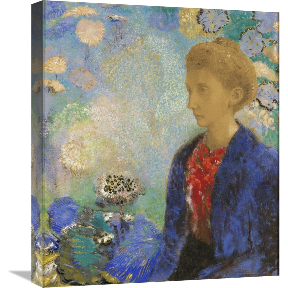 Baronne de Domecy-Canvas Art-19.14&quotx22"