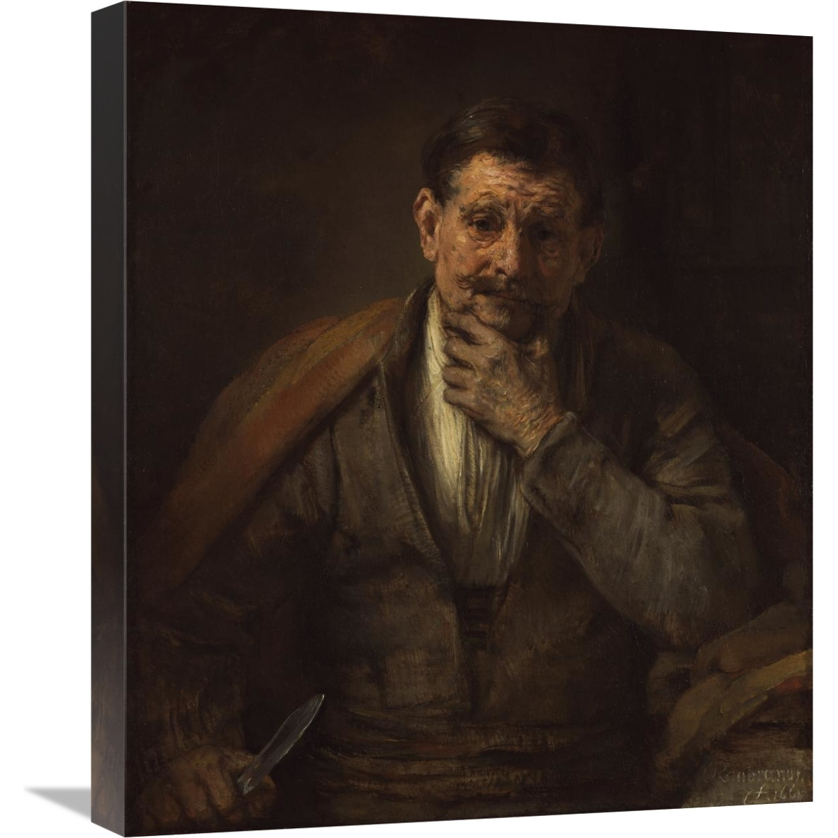 St. Bartholomew-Canvas Art-19.14&quotx22"